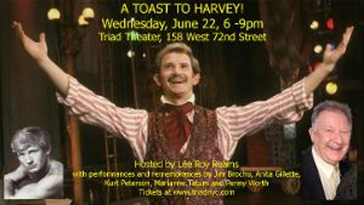 A TOAST TO HARVEY –  CELEBRATING HARVEY EVANS Comes to The Triad This Month  Image