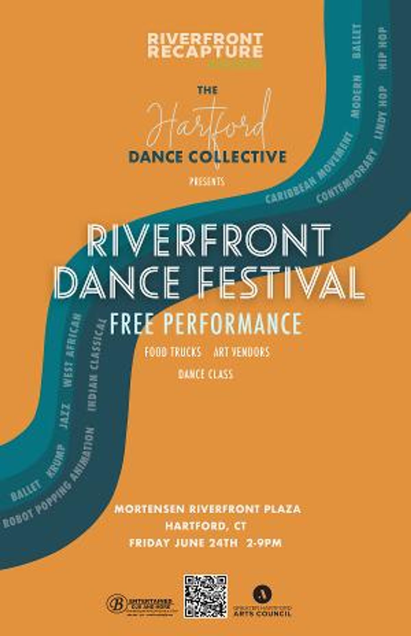 The Hartford Dance Collective Presents RIVERFRONT DANCE FESTIVAL  Image