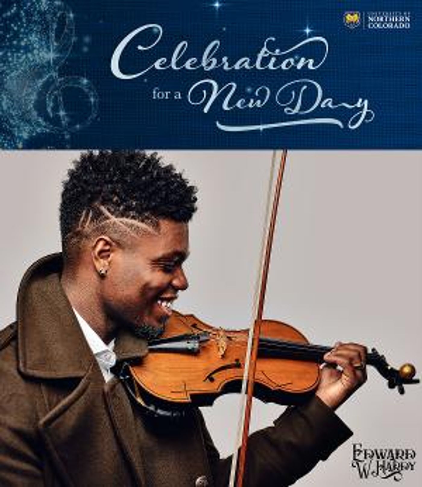 UNCO to Present CELEBRATION FOR A NEW DAY With Violinist Edward W. Hardy  Image