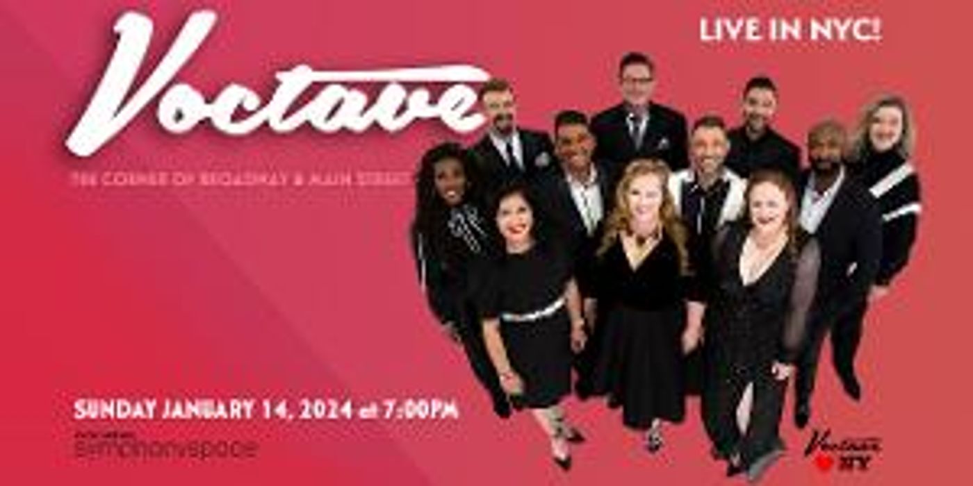 Voctave Returns To NYC With THE CORNER OF BROADWAY AND MAIN STREET  Image