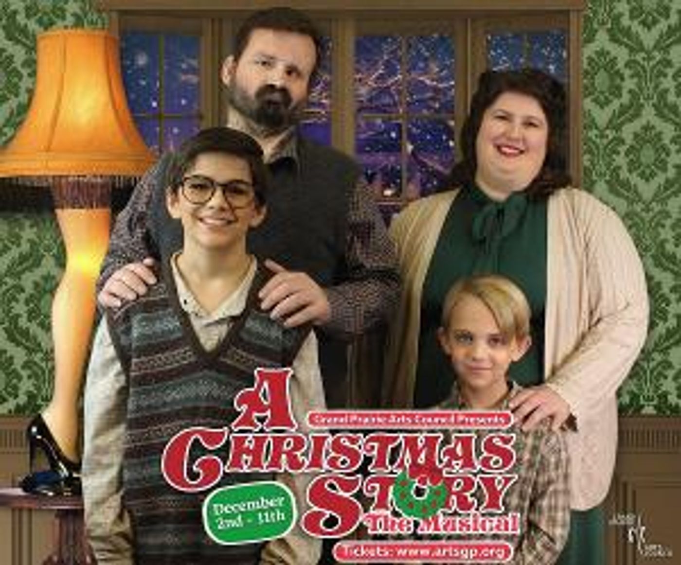 Grand Prairie Arts Council to Present A CHRISTMAS STORY THE MUSICAL in December  Image