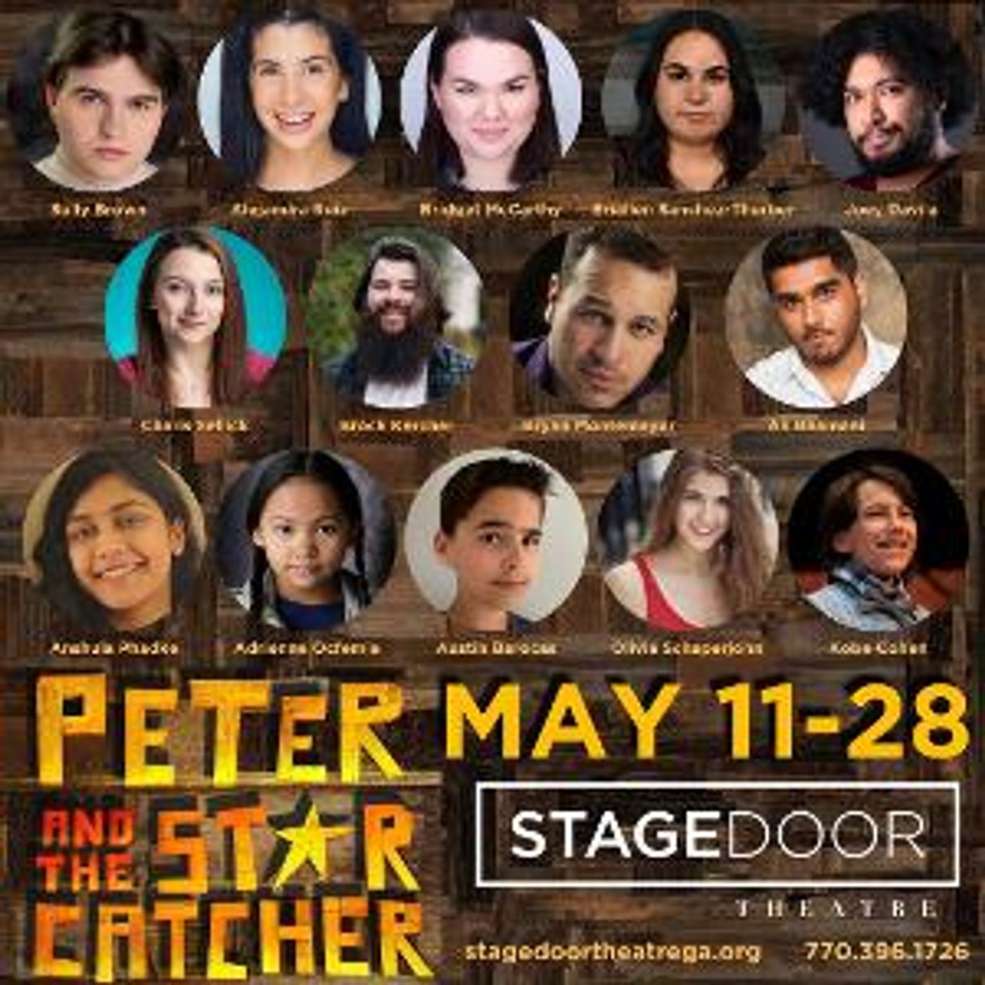 Stage Door Theatre to Close Season 49 With PETER AND THE STARCATCHER  Image