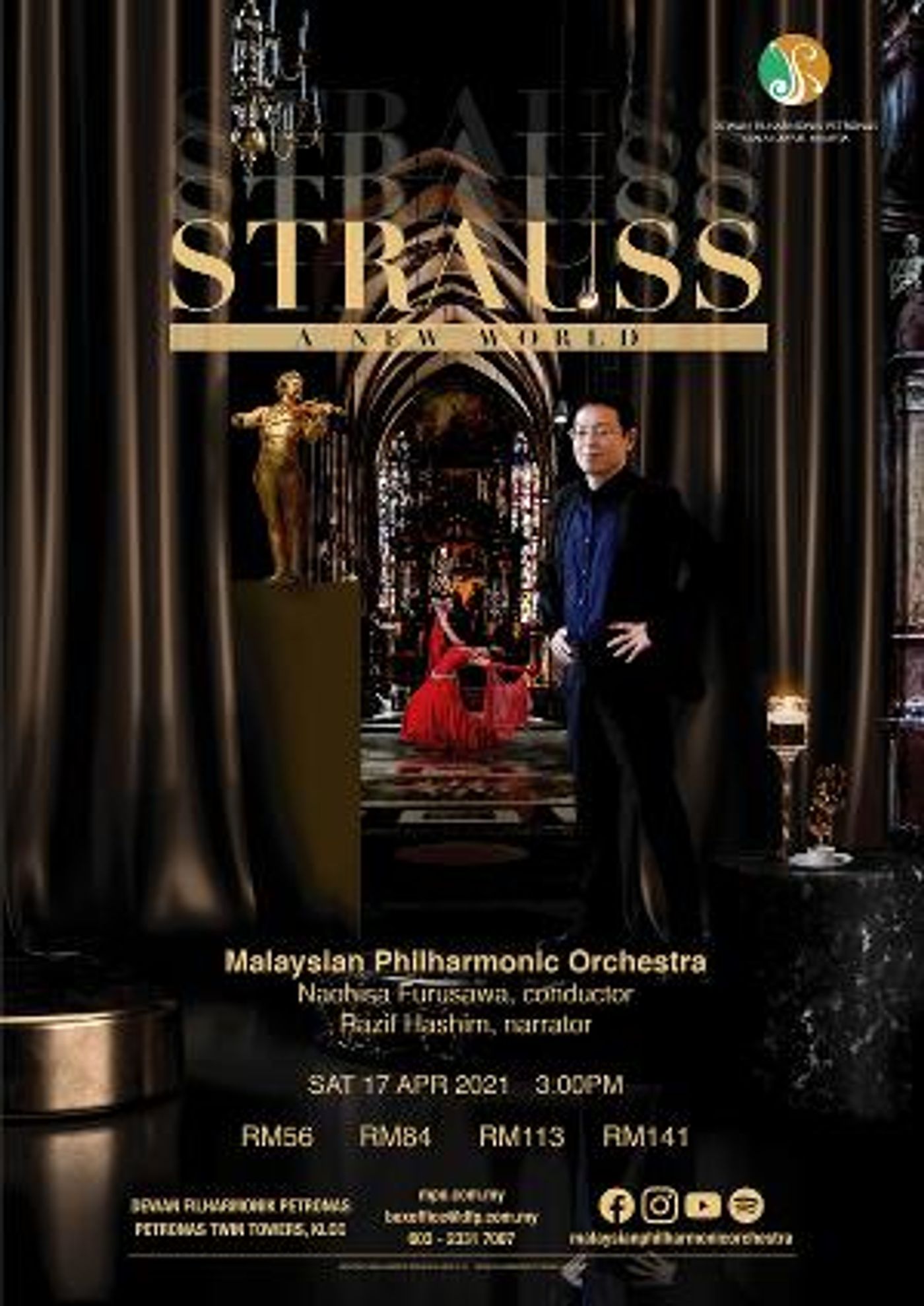 Malaysian Philharmonic Orchestra to Present THEMED STRAUSS: THE NEW WORLD This Month  Image