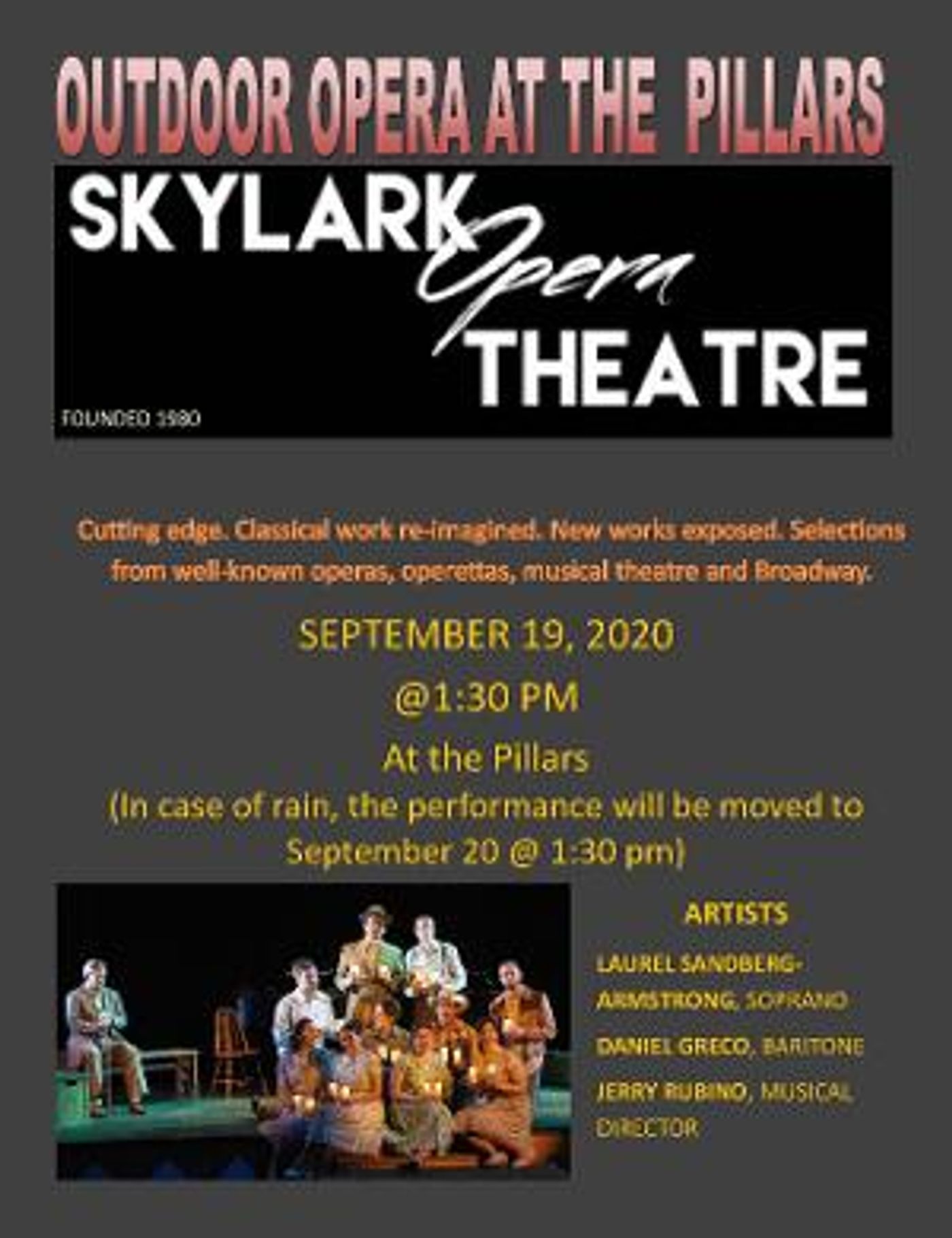 Skylark Opera Theatre To Entertain Senior Residents A The Pillars Of Prospect Park  Image