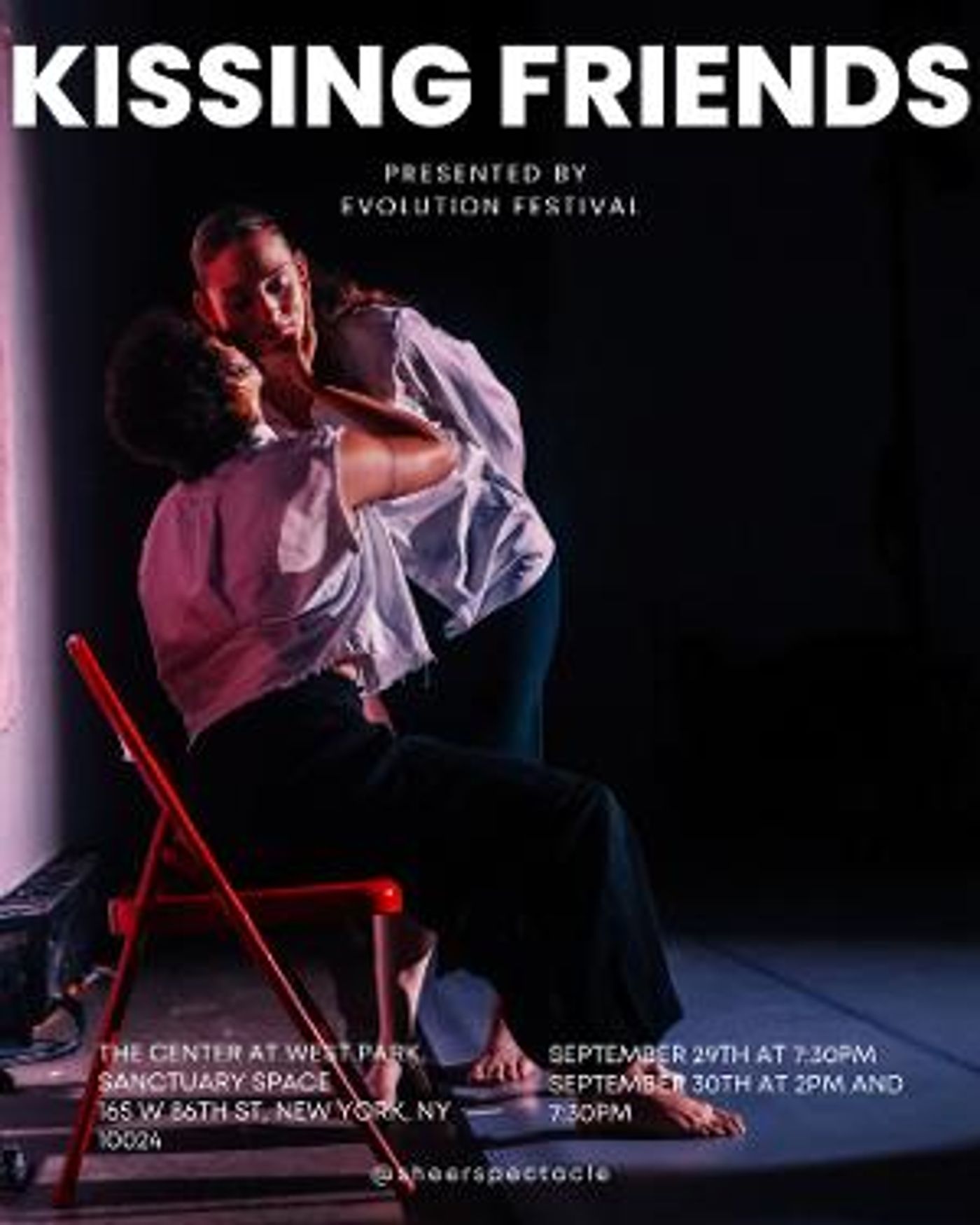 The Center At West Park to Present KISSING FRIENDS By Sheer Spectacle  Image