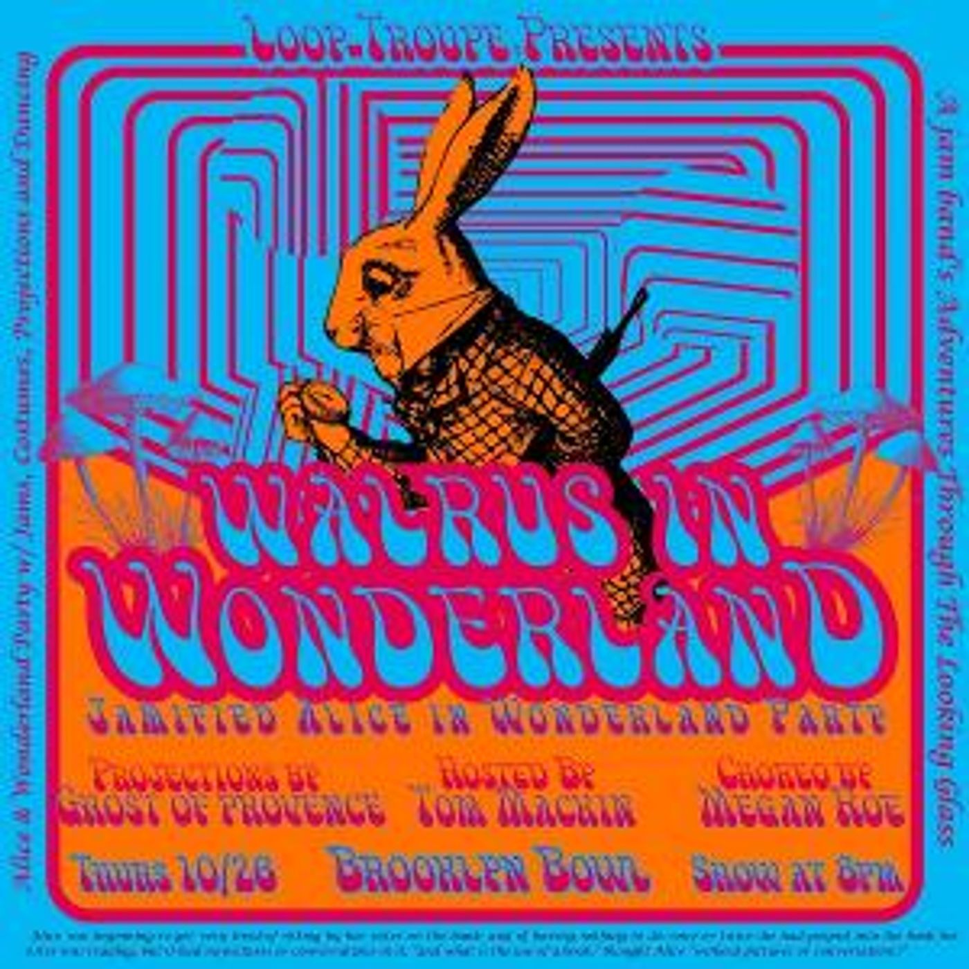 New Alice In Wonderland Theatrical Concert to Play Brooklyn Bowl in October  Image