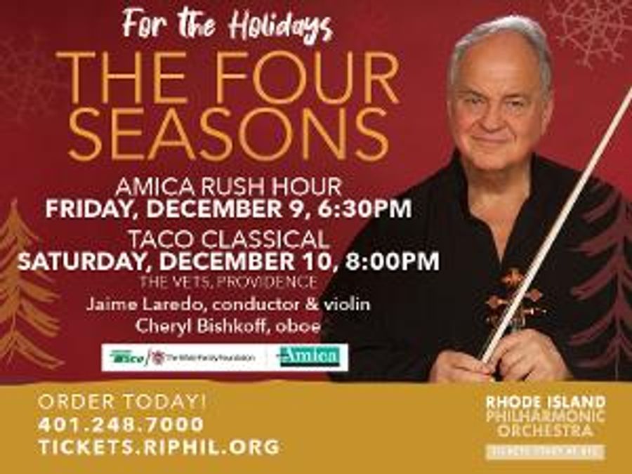 The Rhode Island Philharmonic Orchestra to Present THE FOUR SEASONS in December Image