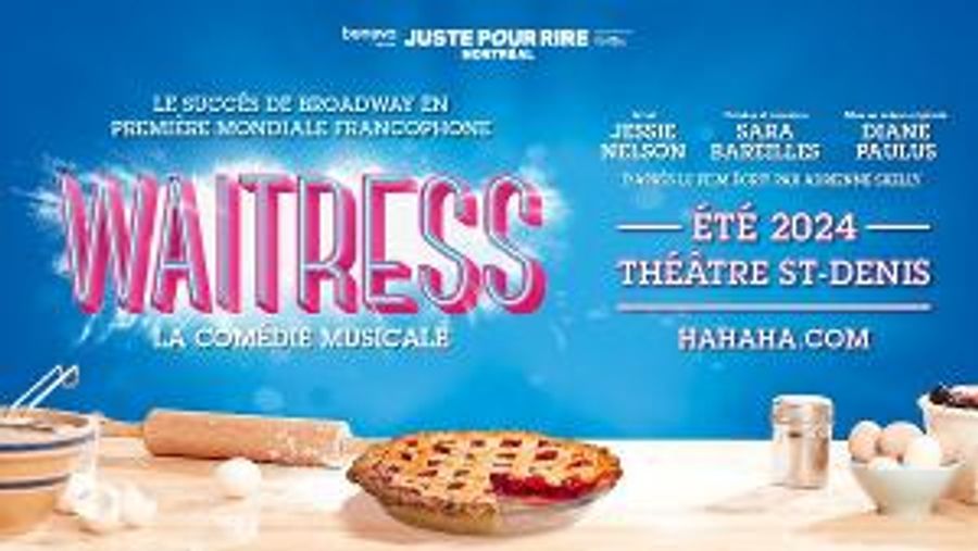 French-Language Premiere of WAITRESS is Coming to Montreal in 2024 Image