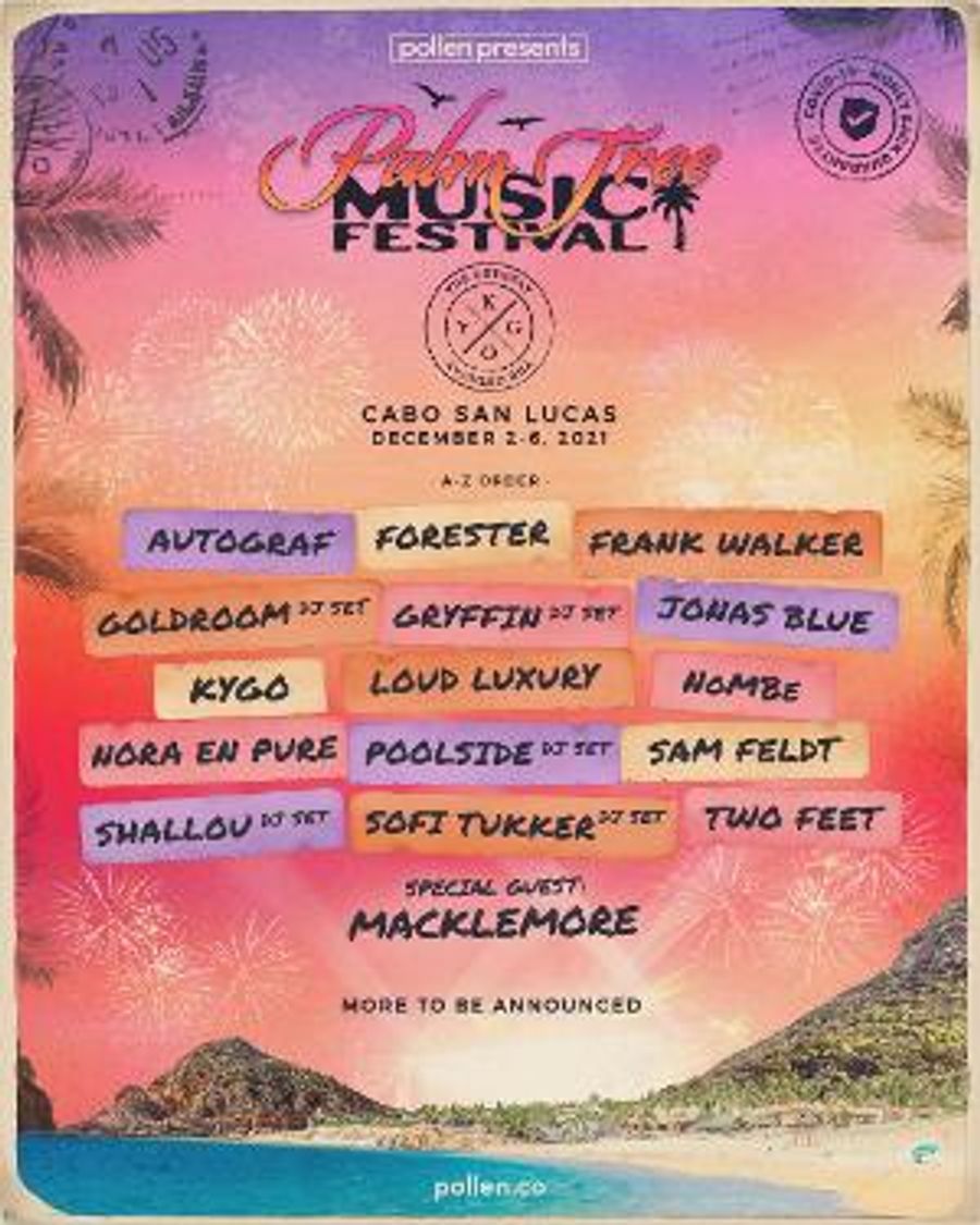 Kygo Announces Cabo Festival Lineup With Gryffin, Sam Feldt, Macklemore, Frank Walker, Autograf, Goldroom & More Image