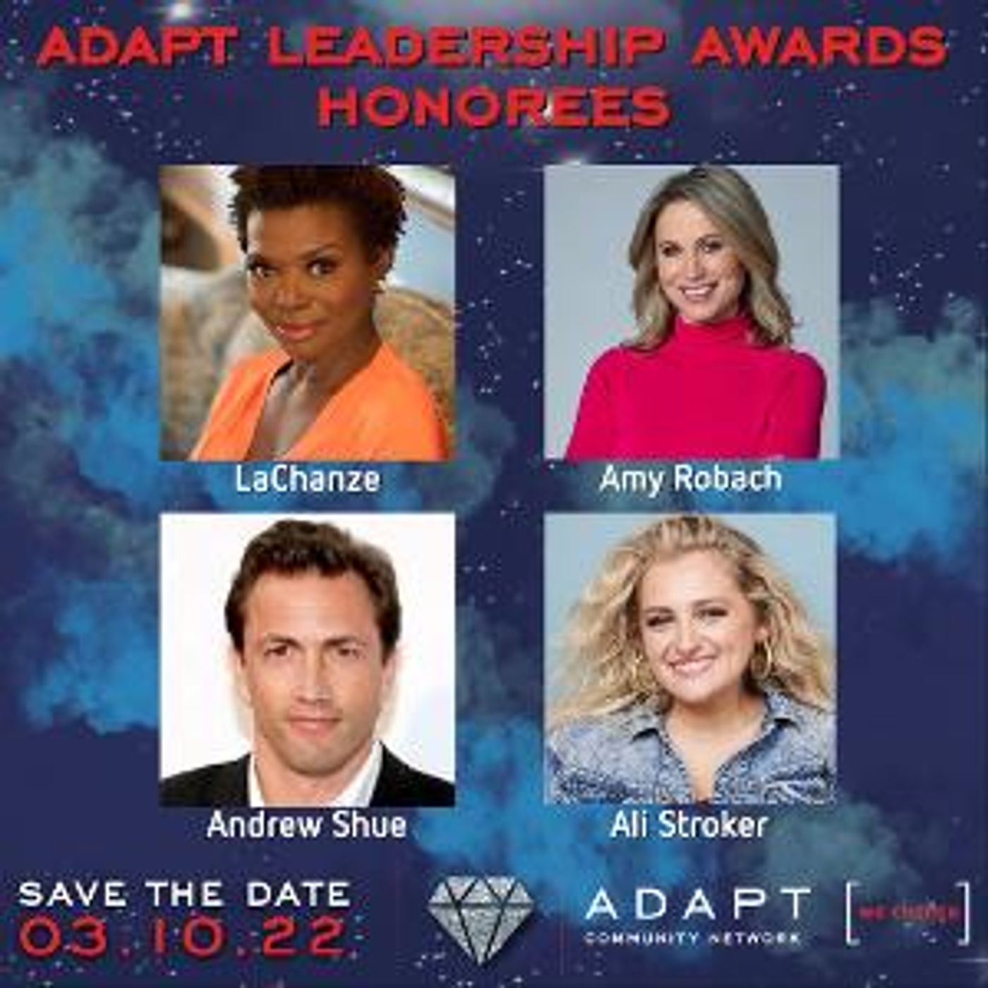 Ali Stroker, LaChanze & More To Be Honored At The ADAPT Leadership Awards  Image