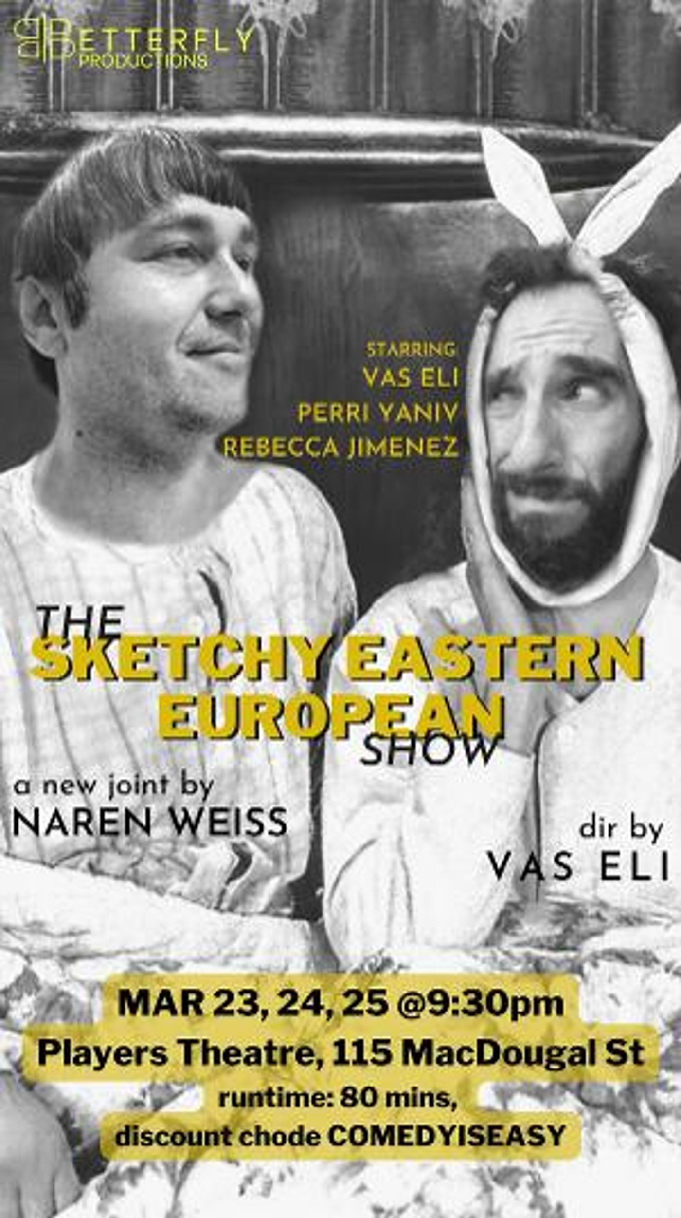 THE SKETCHY EASTERN EUROPEAN SHOW Announces Cast and Dates for Runs in Both 2023 and 2024  Image