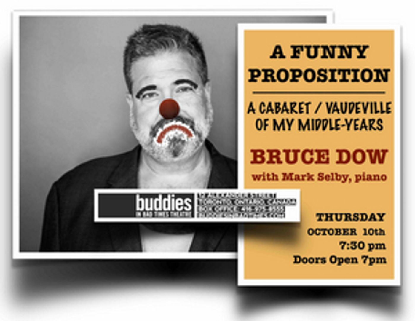 A FUNNY PROPOSITION Comes to Tallulah's Cabaret  Image