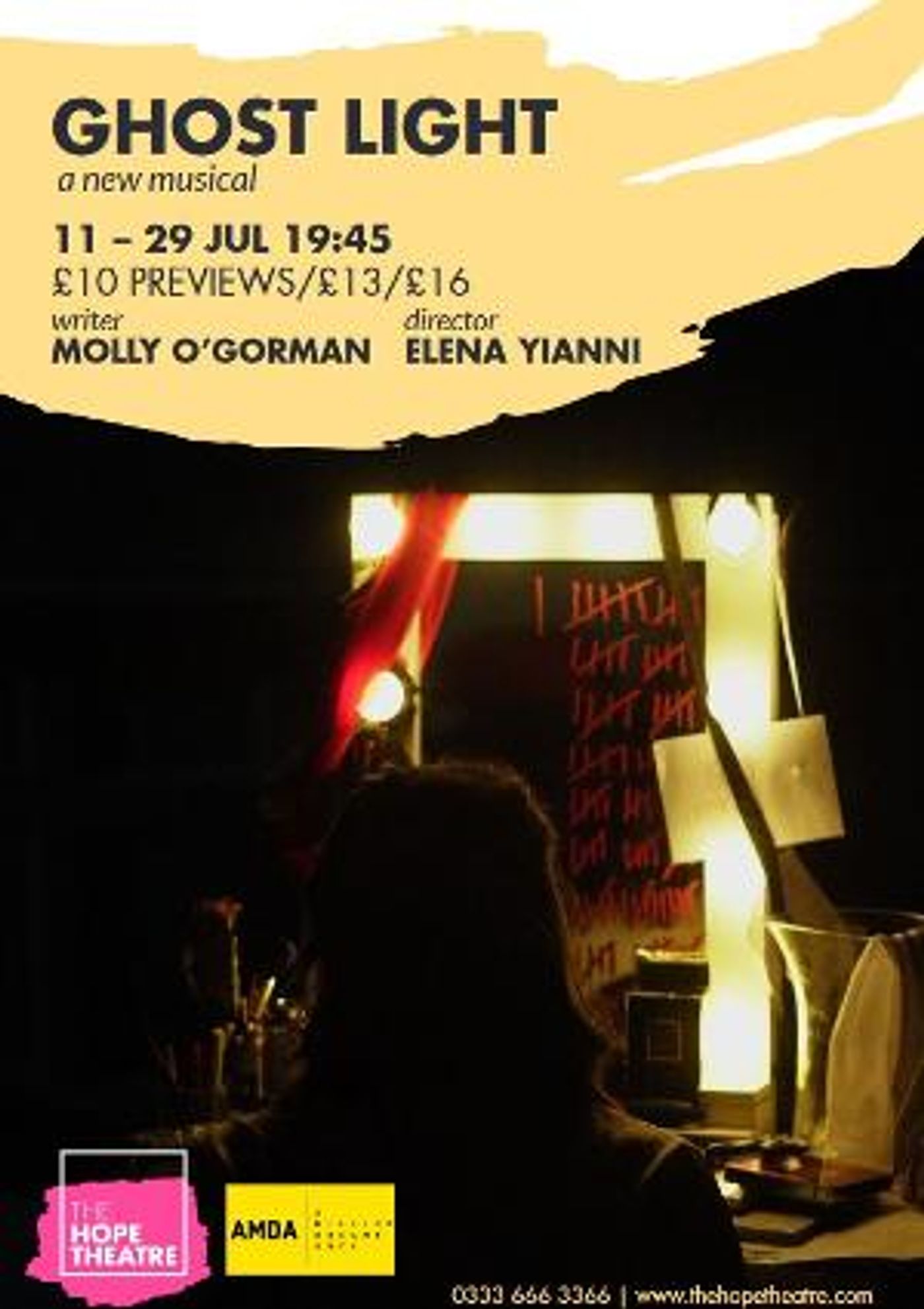 Cast and Creatives Revealed For GHOST LIGHT: A New Musical  Image