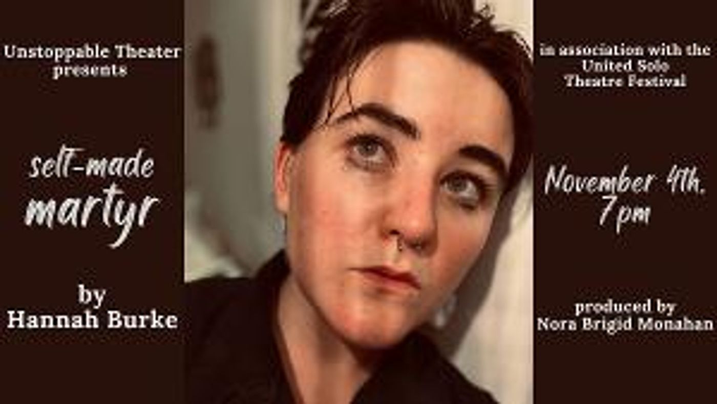 Hannah Burke Will Debut 'self-made martyr' at United Solo  Image