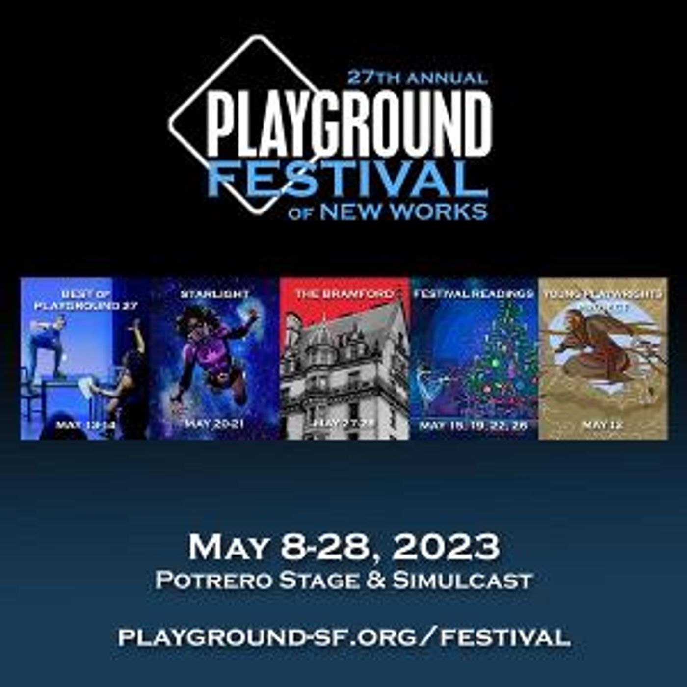 PlayGround to Celebrate New Playwrights at The 27th Annual PLAYGROUND FESTIVAL OF NEW WORKS in May  Image