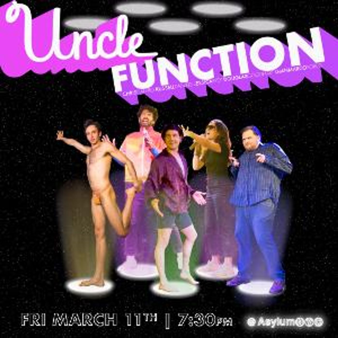 Uncle Function Continues 2022 Residency At Asylum NYC  Image