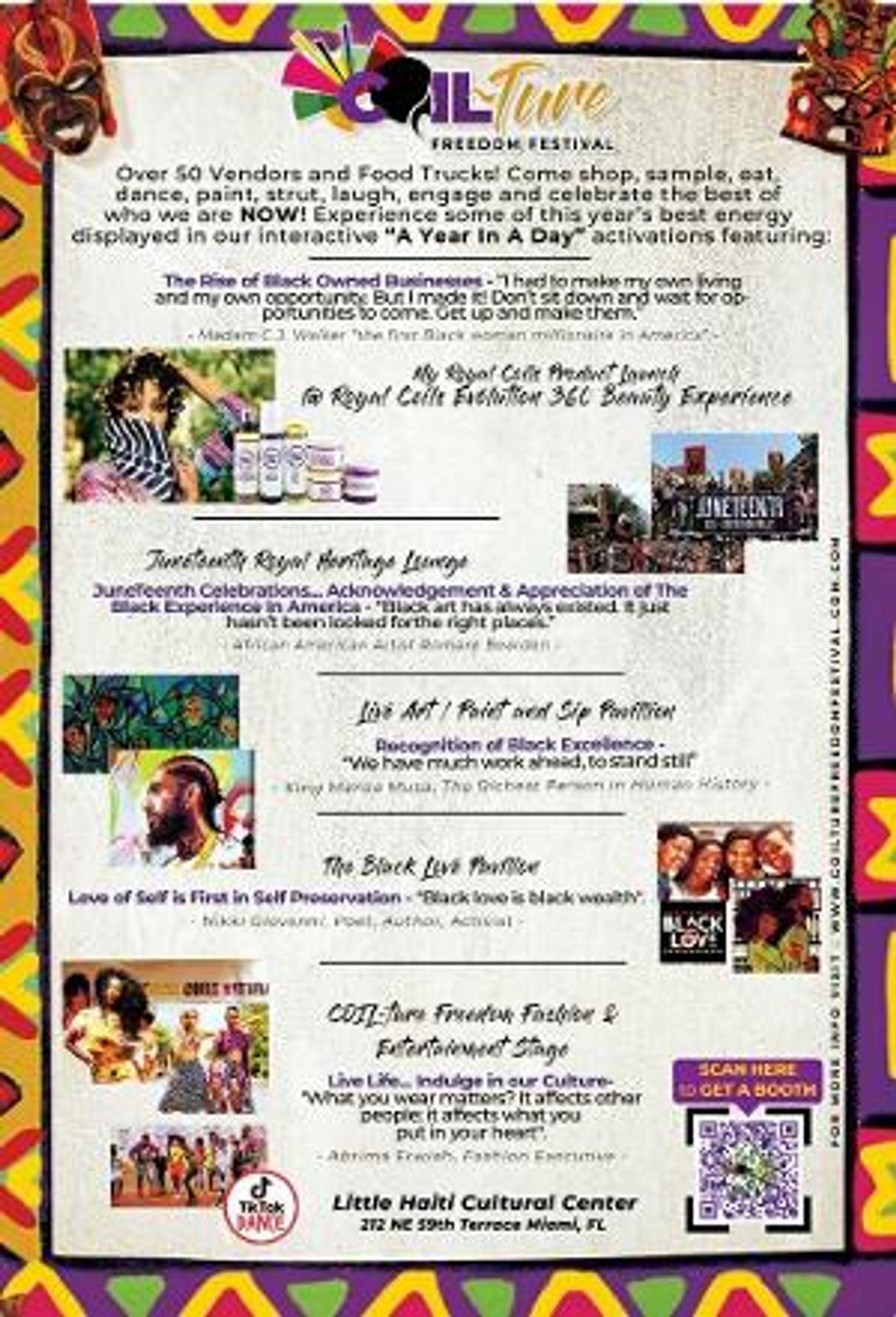 The COIL-ture Freedom Festival Comes to Little Haiti This Week  Image