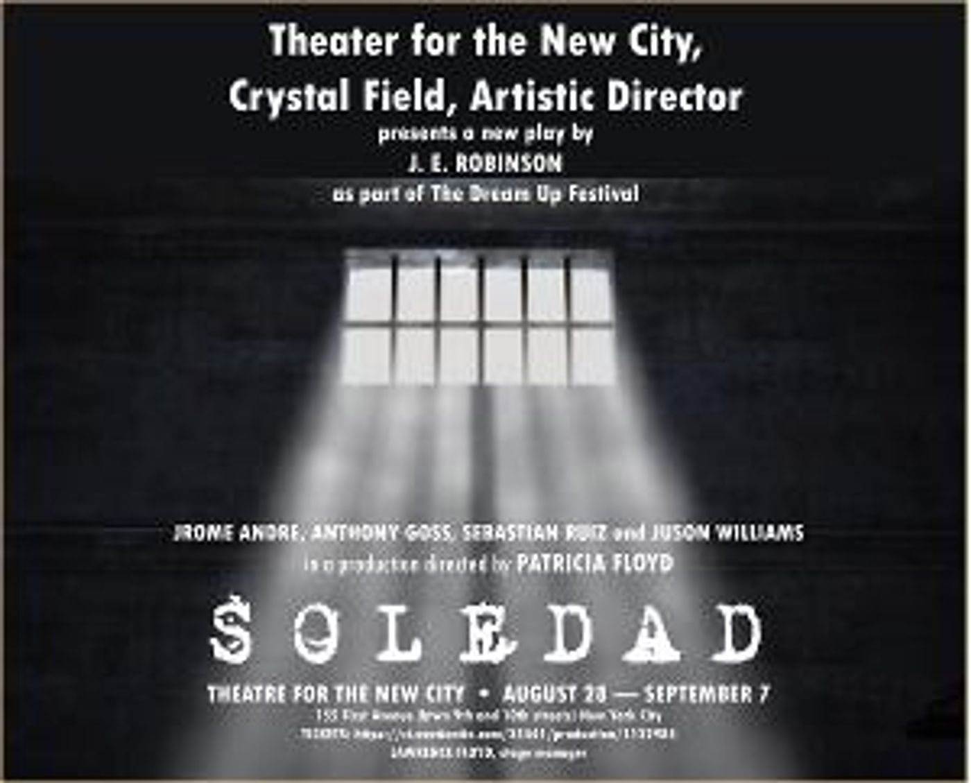 Cast Announced For SOLEDAD at TNC  Image