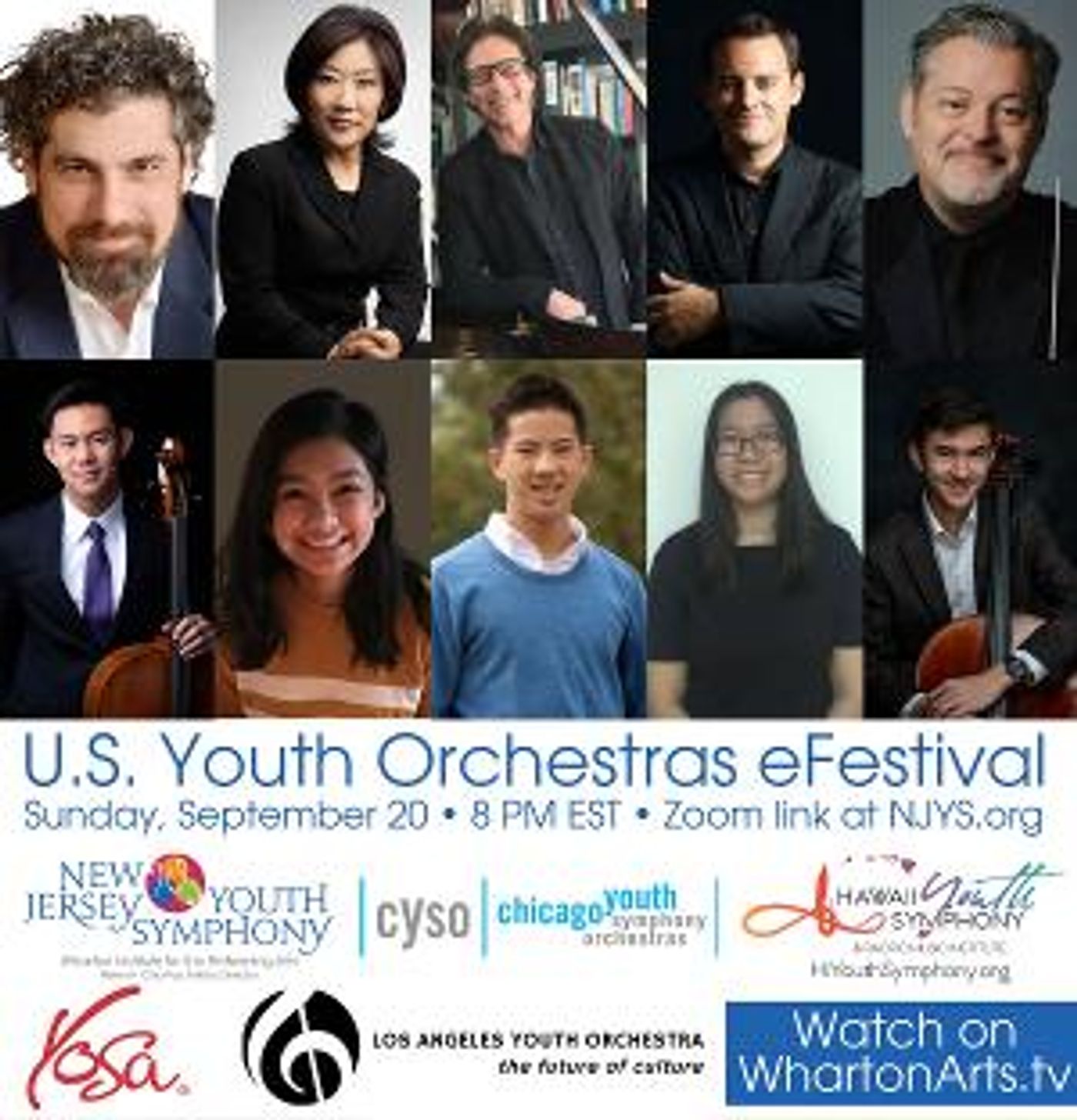 New Jersey Youth Symphony To Host U.S. Youth Orchestras E-Festival WE NEVER STOPPED MAKING MUSIC  Image