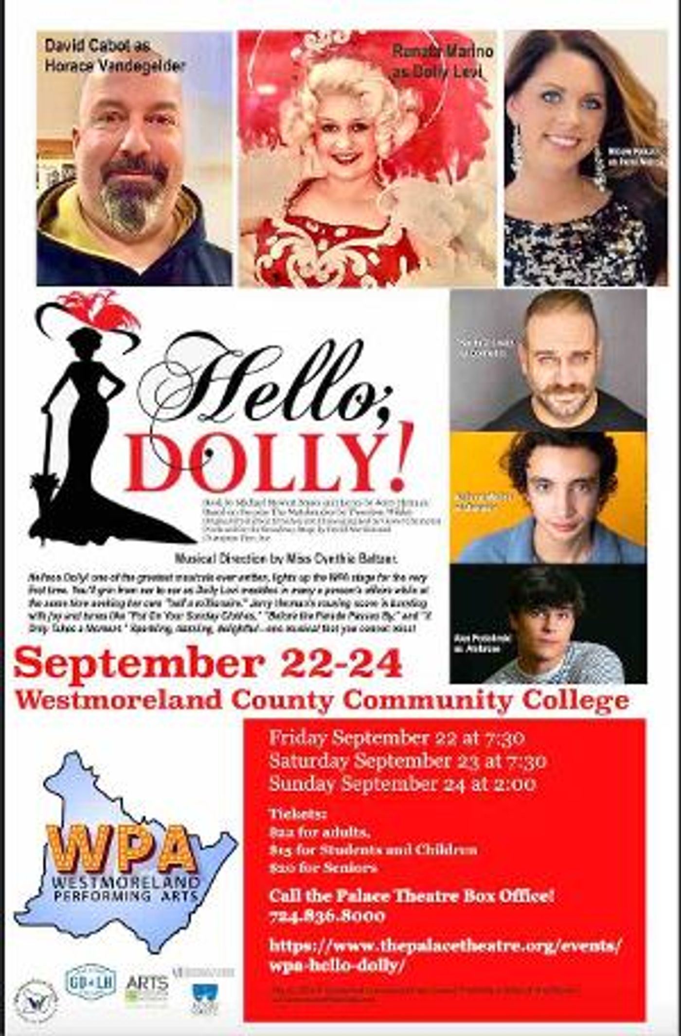 HELLO DOLLY Opens WPA Season In Greensburg  Image