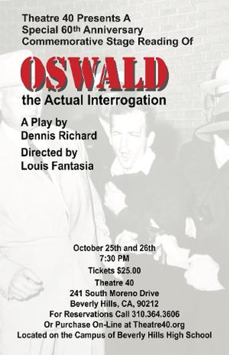 JFK Assassination Expert To Speak At OSWALD On October 25 & 26 Image