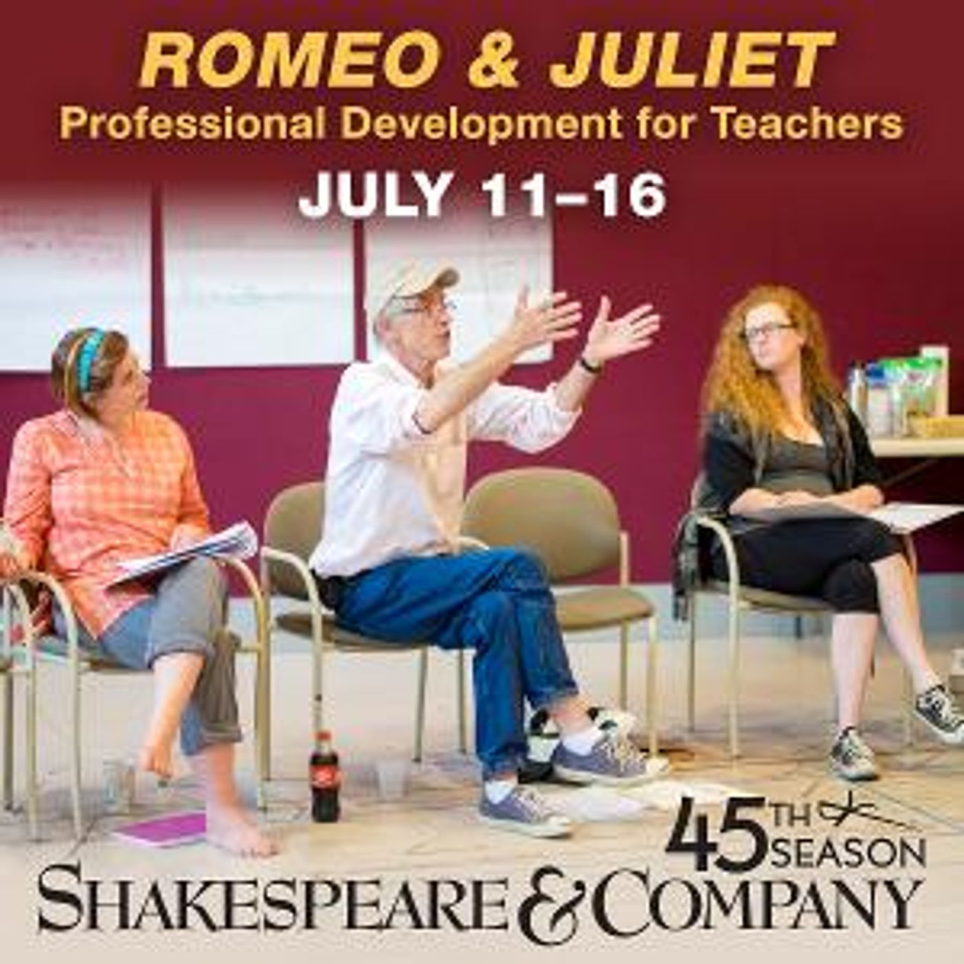 Shakespeare & Company Presents Professional Development Workshop For Teachers Next Month  Image