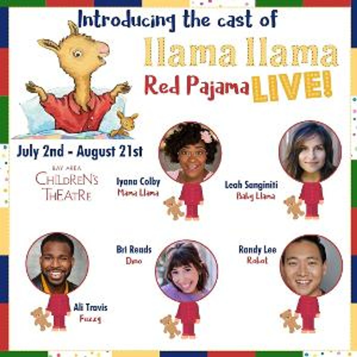 Bay Area Children's Theatre Presents LLAMA LLAMA LIVE!  Image