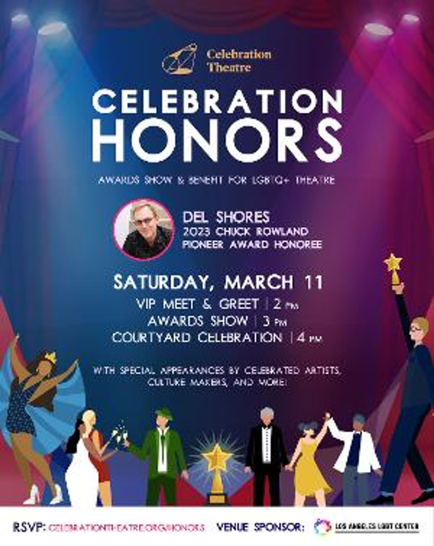 Del Shores To Be Honored With Career Achievement Gala At Celebration Theatre  Image