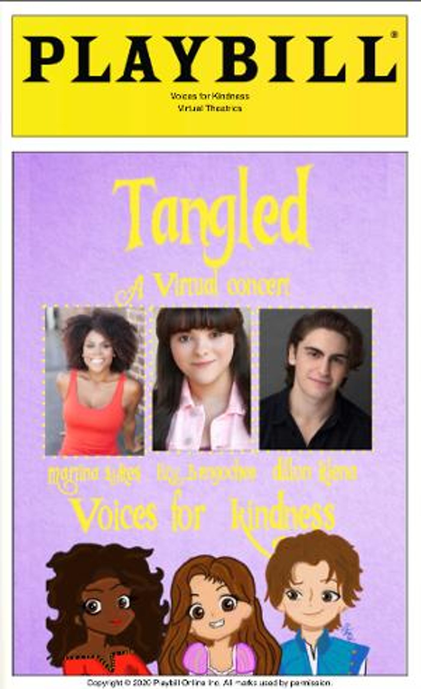 TANGLED: A VIRTUAL CONCERT: An Inspiring Production In The Age Of Covid Streaming Now  Image