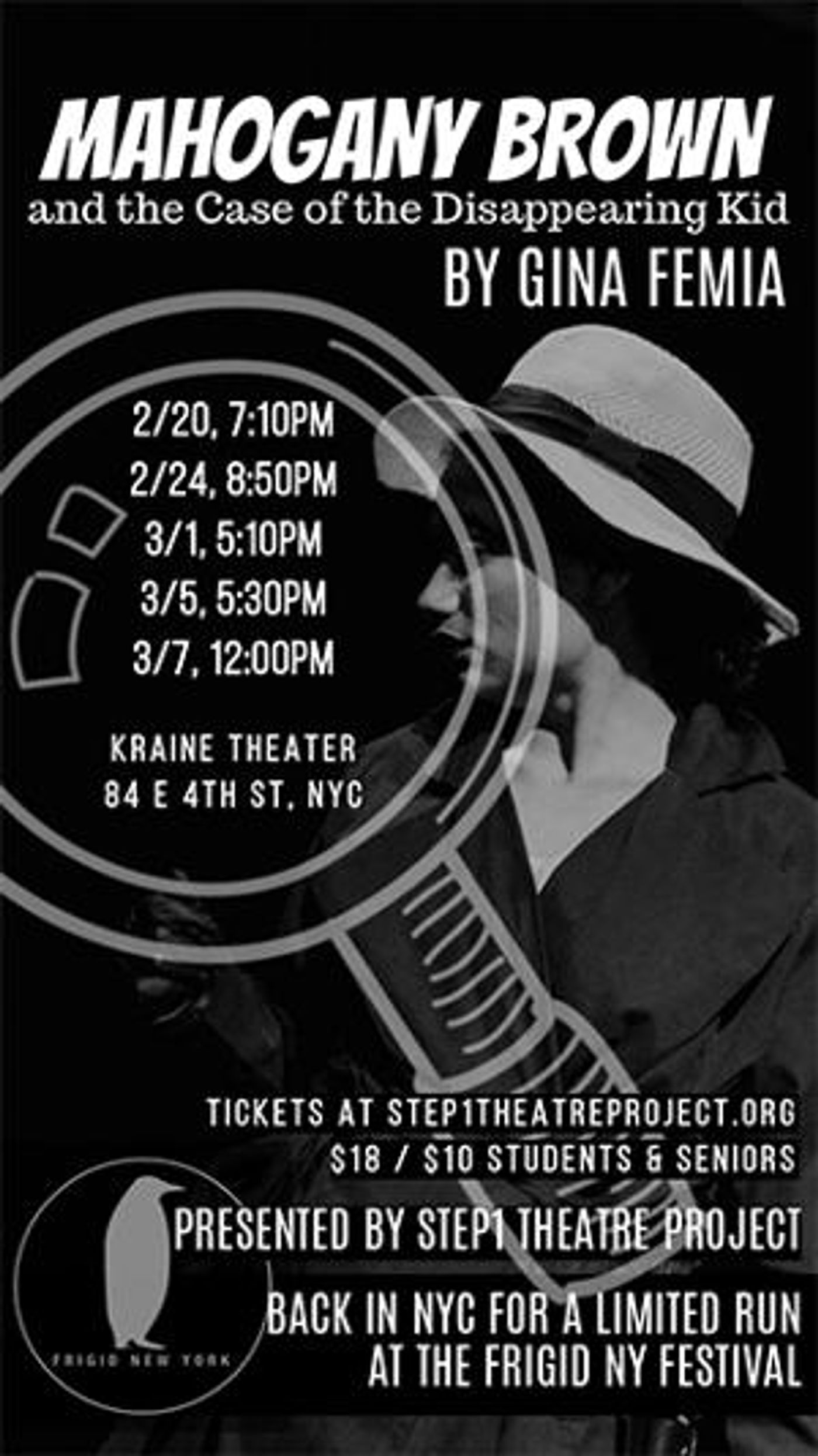 Step1 Theatre Project Revives MAHOGANY BROWN For FrigidFest  Image