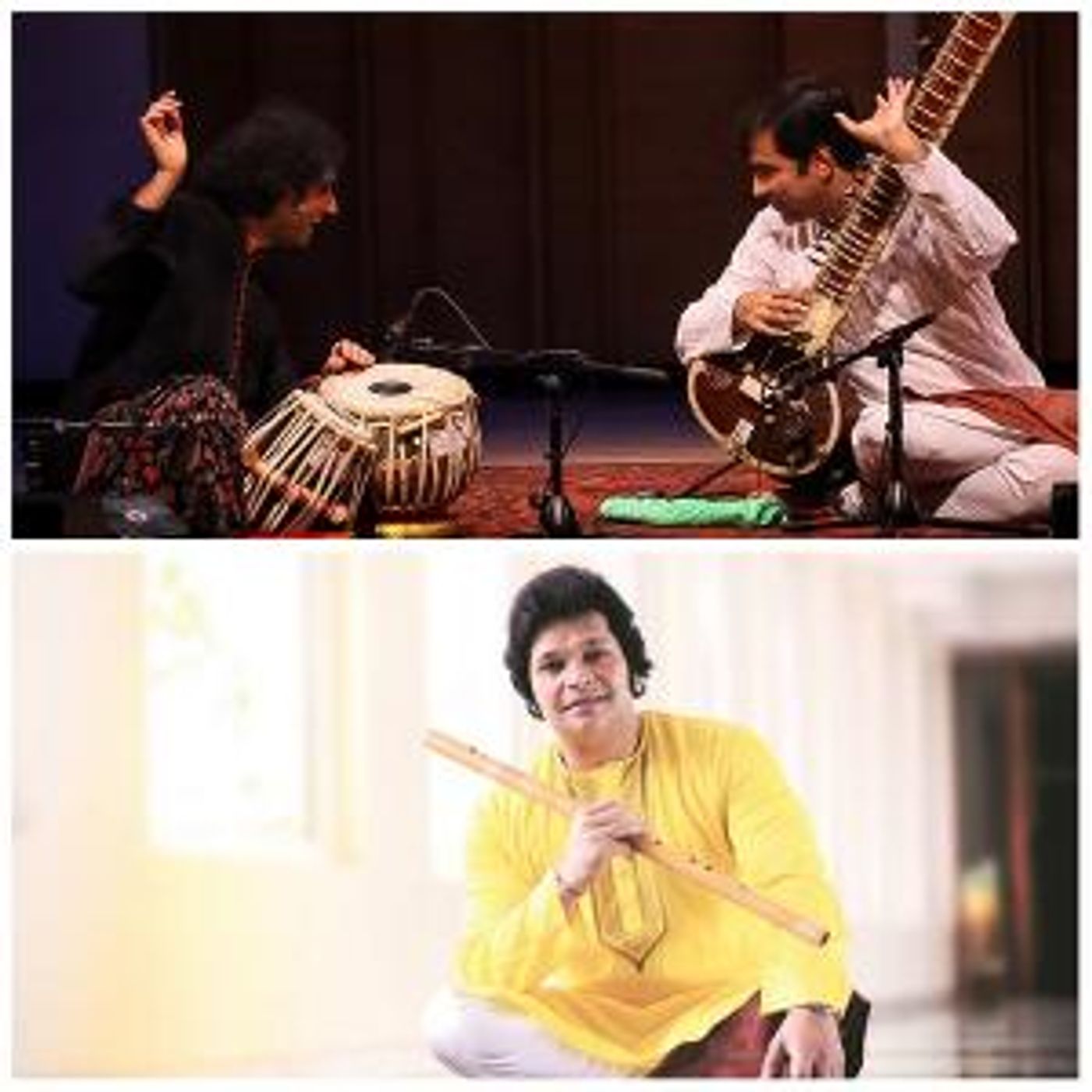 World Music Institute Presents Purbayan Chatterjee With Rakesh Chaurasia & Ojas Adhiya  Image