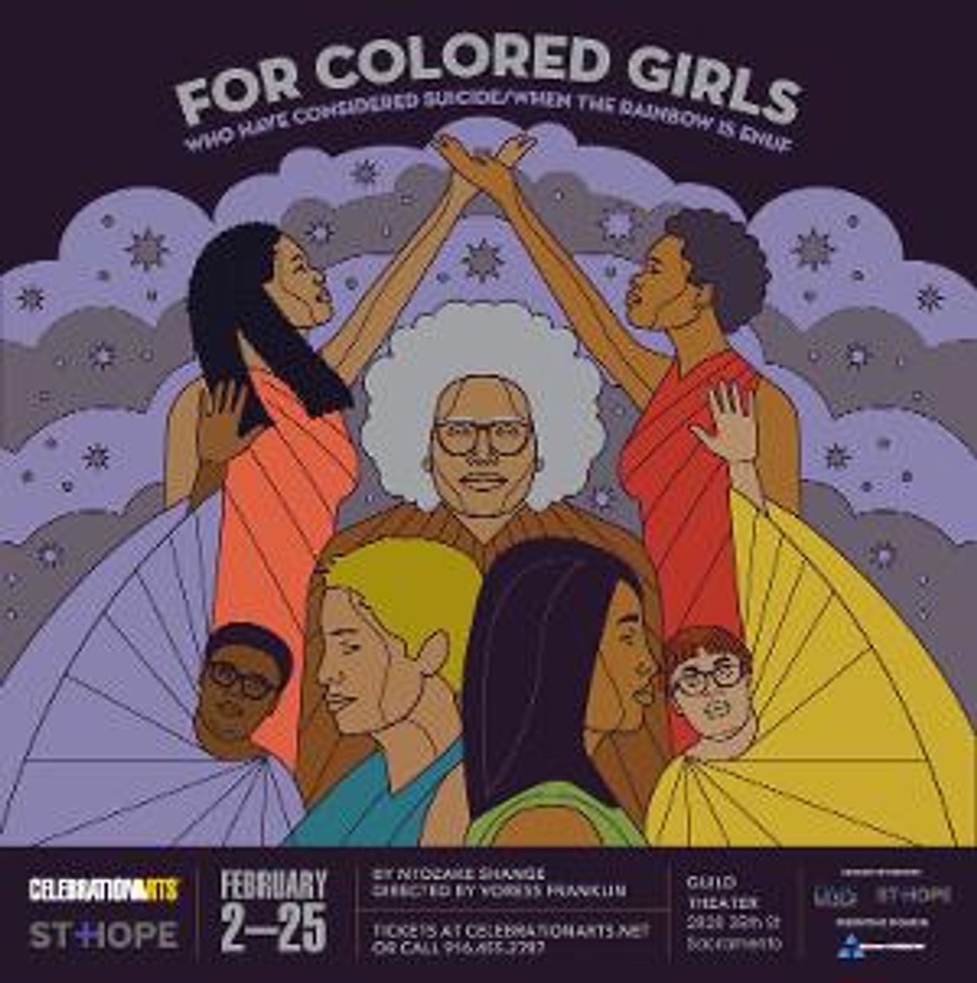 Celebration Arts to Present FOR COLORED GIRLS WHO HAVE CONSIDERED SUICIDE / WHEN THE RAINBOW IS ENUF  Image