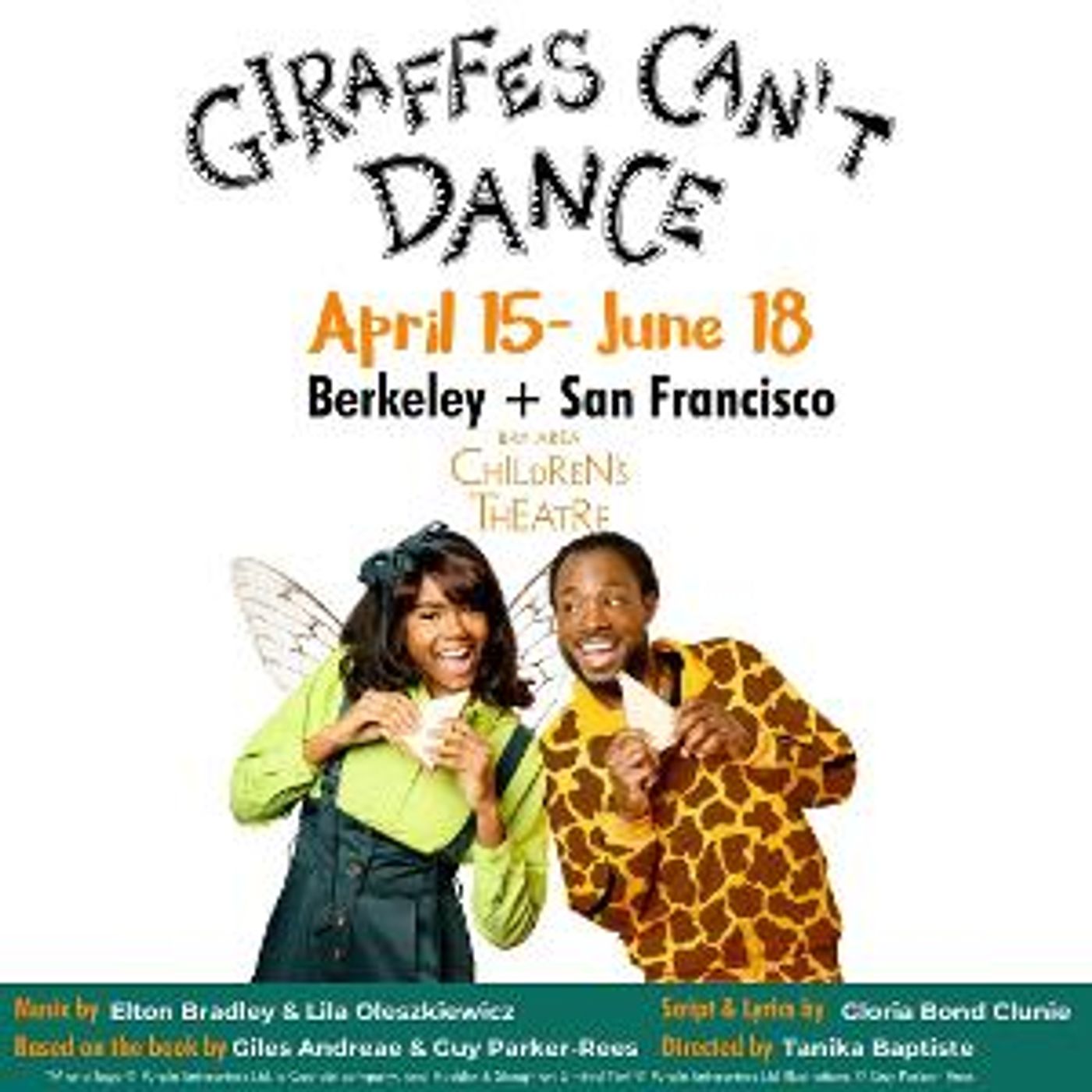 Bay Area Children's Theatre to Present GIRAFFES CAN'T DANCE! Beginning This Week  Image