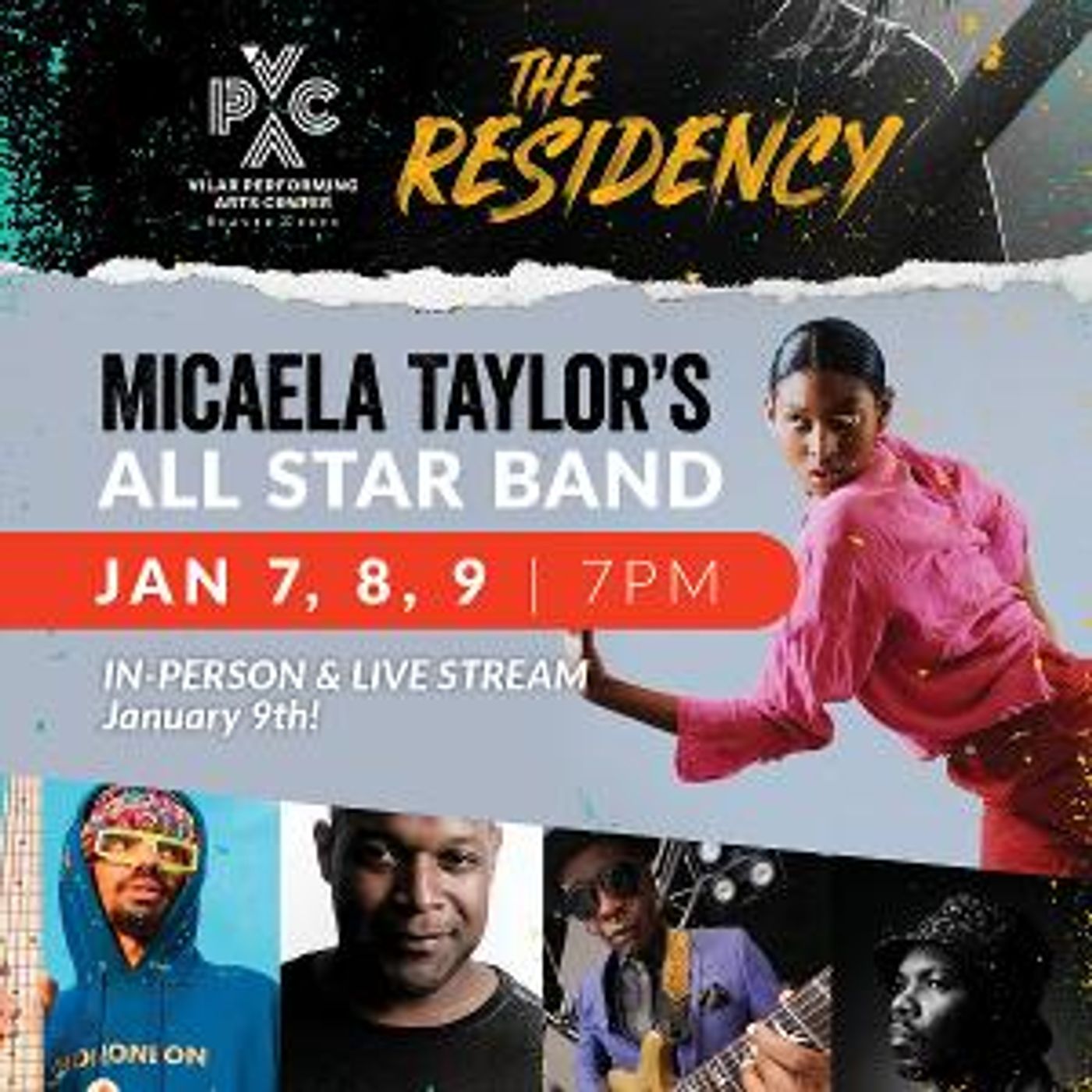 Micaela Taylor's All Star Band Presents World Premiere In-Person And Live Stream Event  Image