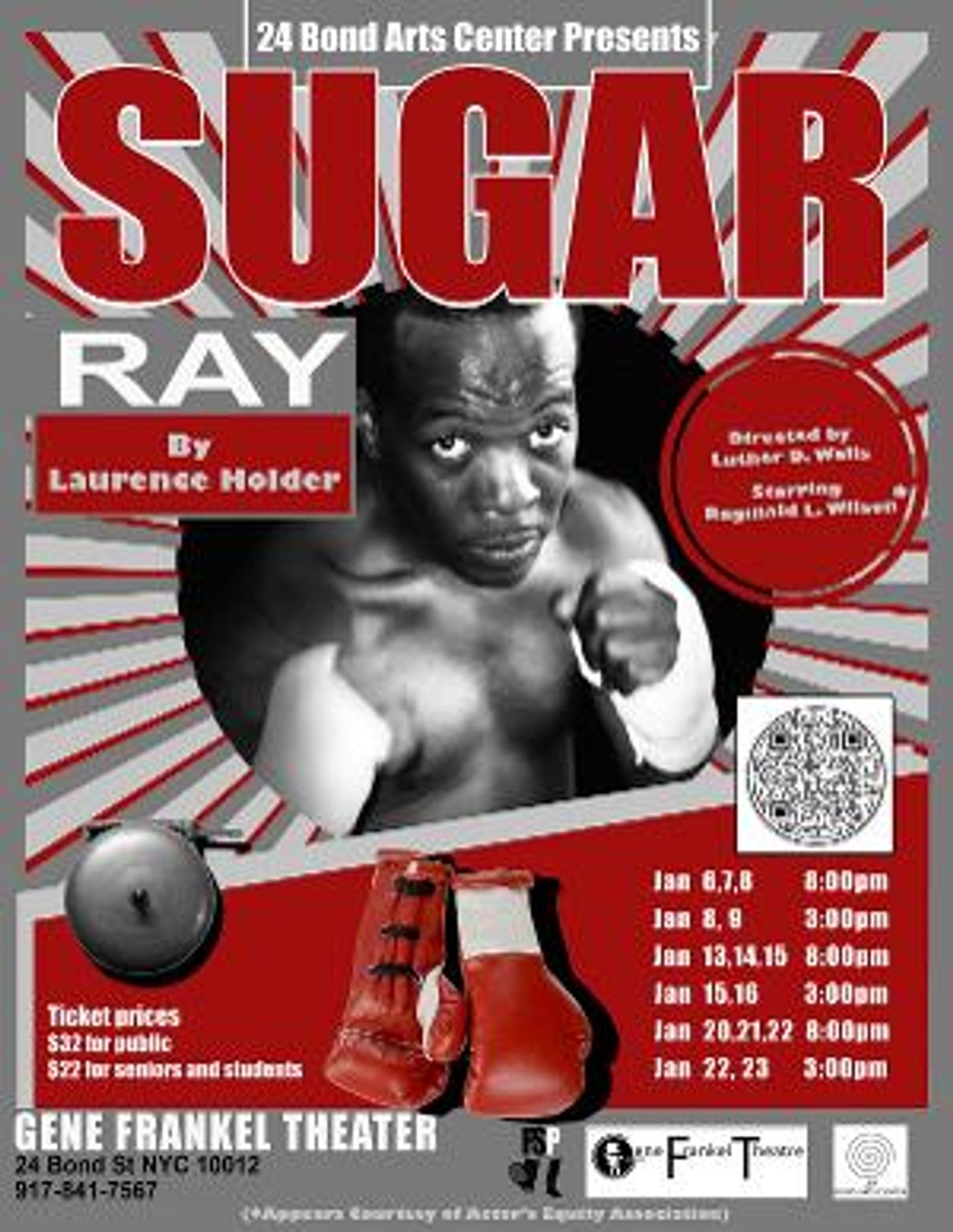 SUGAR RAY Will Premiere at the Gene Frankel Theatre  Image