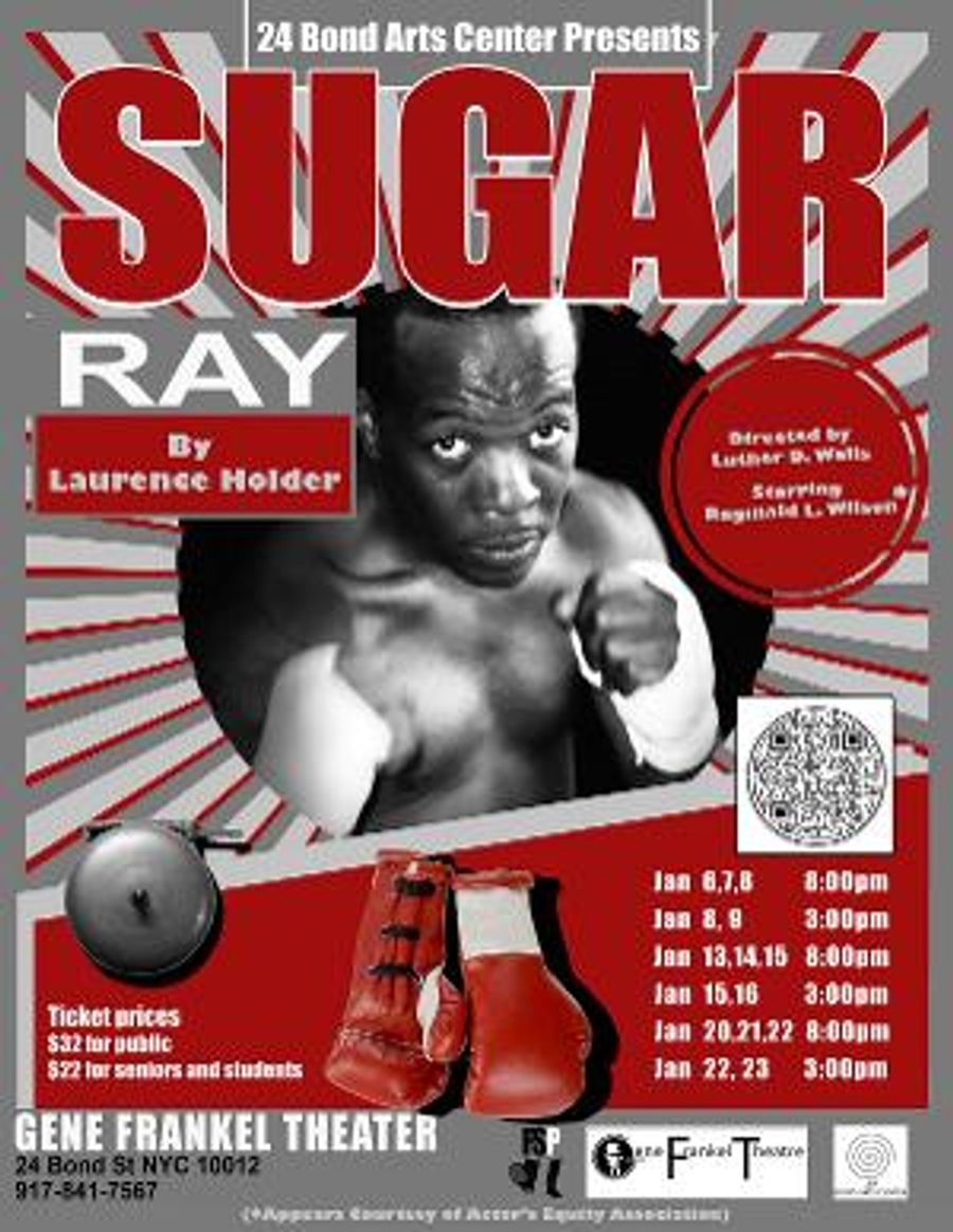 SUGAR RAY Will Premiere at the Gene Frankel Theatre  Image