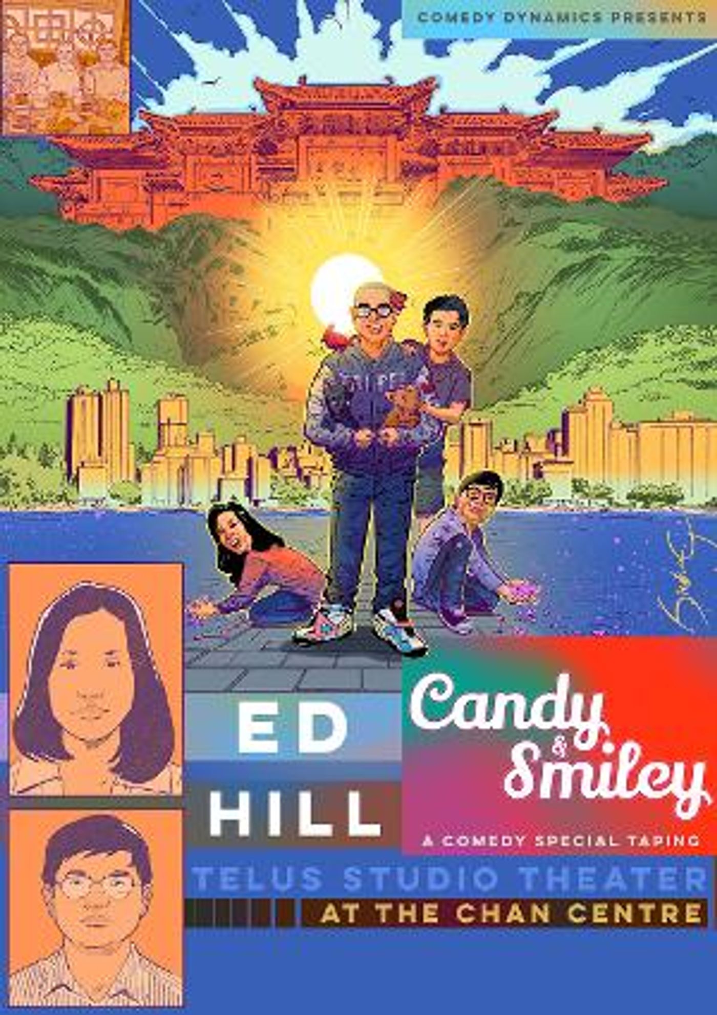 Comedian Ed Hill Postpones His Comedy Special Taping CANDY AND SMILEY  Image