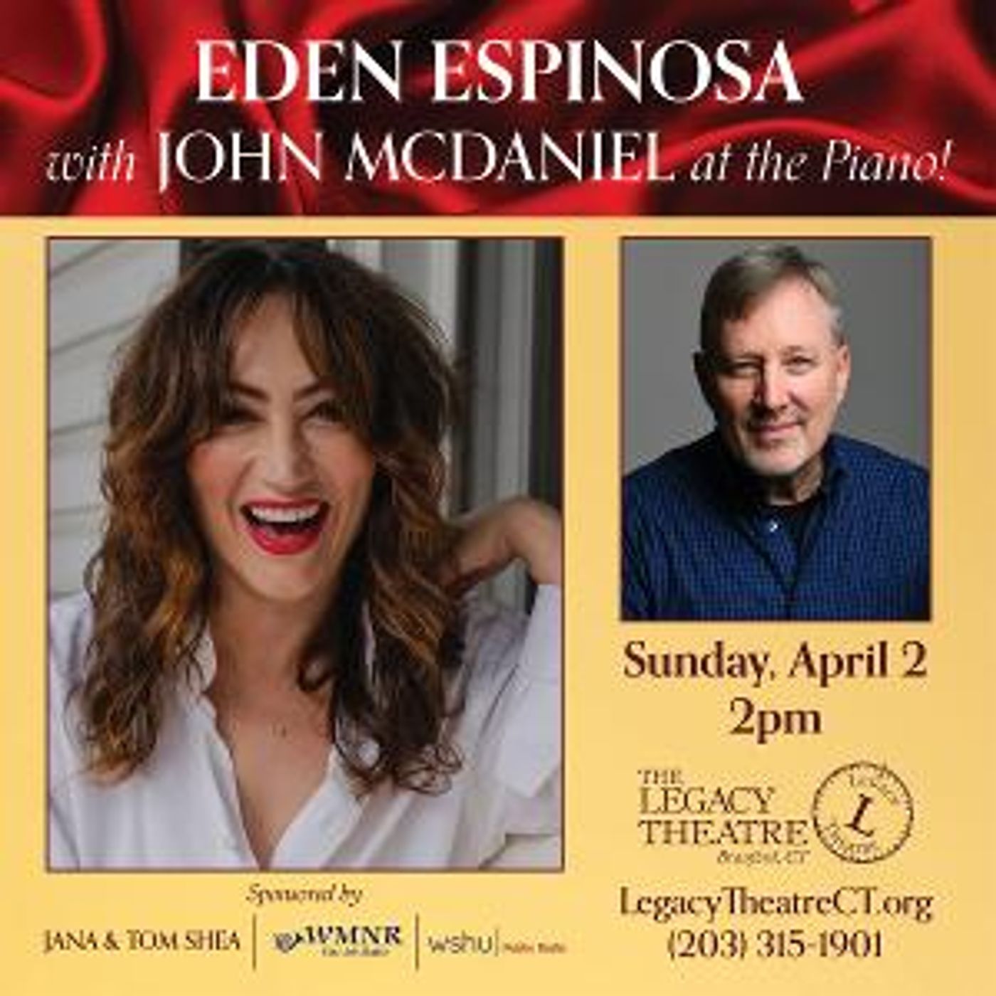 Broadway's Eden Espinosa Comes To Legacy Theatre, April 2  Image