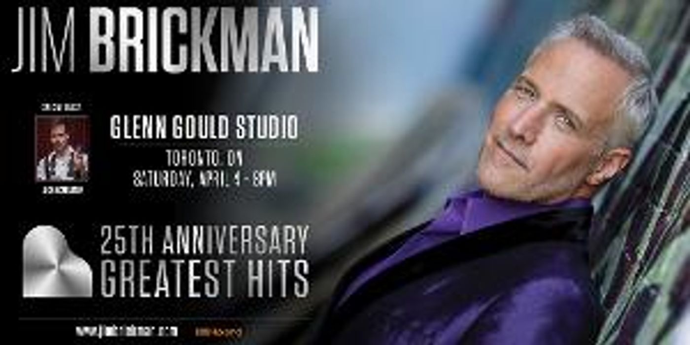 Jim Brickman Will Perform In Toronto  Image