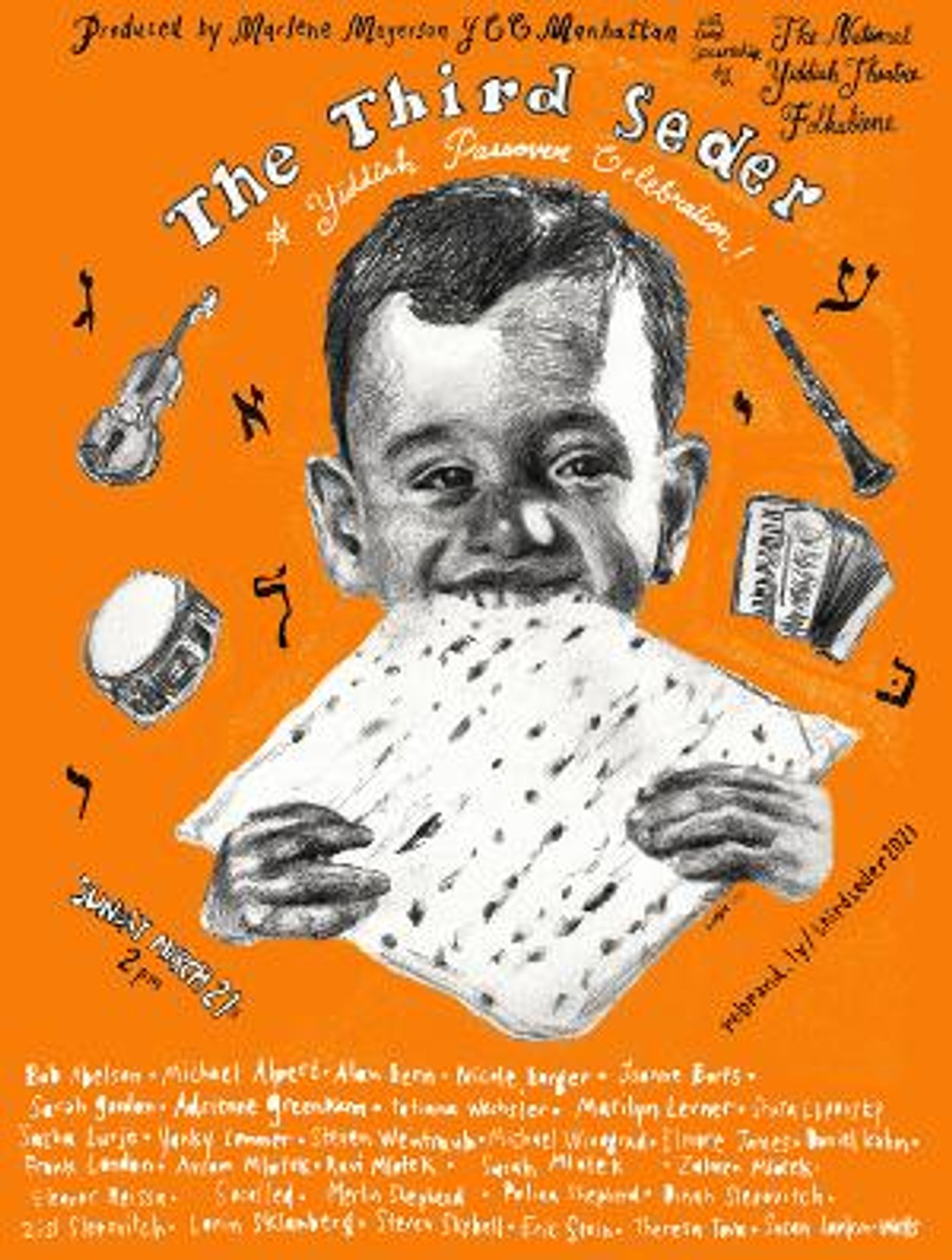 National Yiddish Theatre Folksbiene Co-Presents THE THIRD SEDER: A Yiddish Passover Celebration  Image