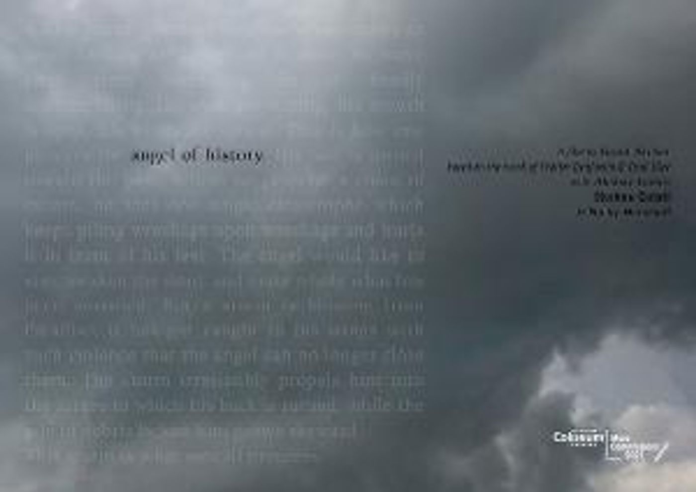 Short Film ANGEL OF HISTORY Explores Emotional Effect Of Pandemic On Performers  Image