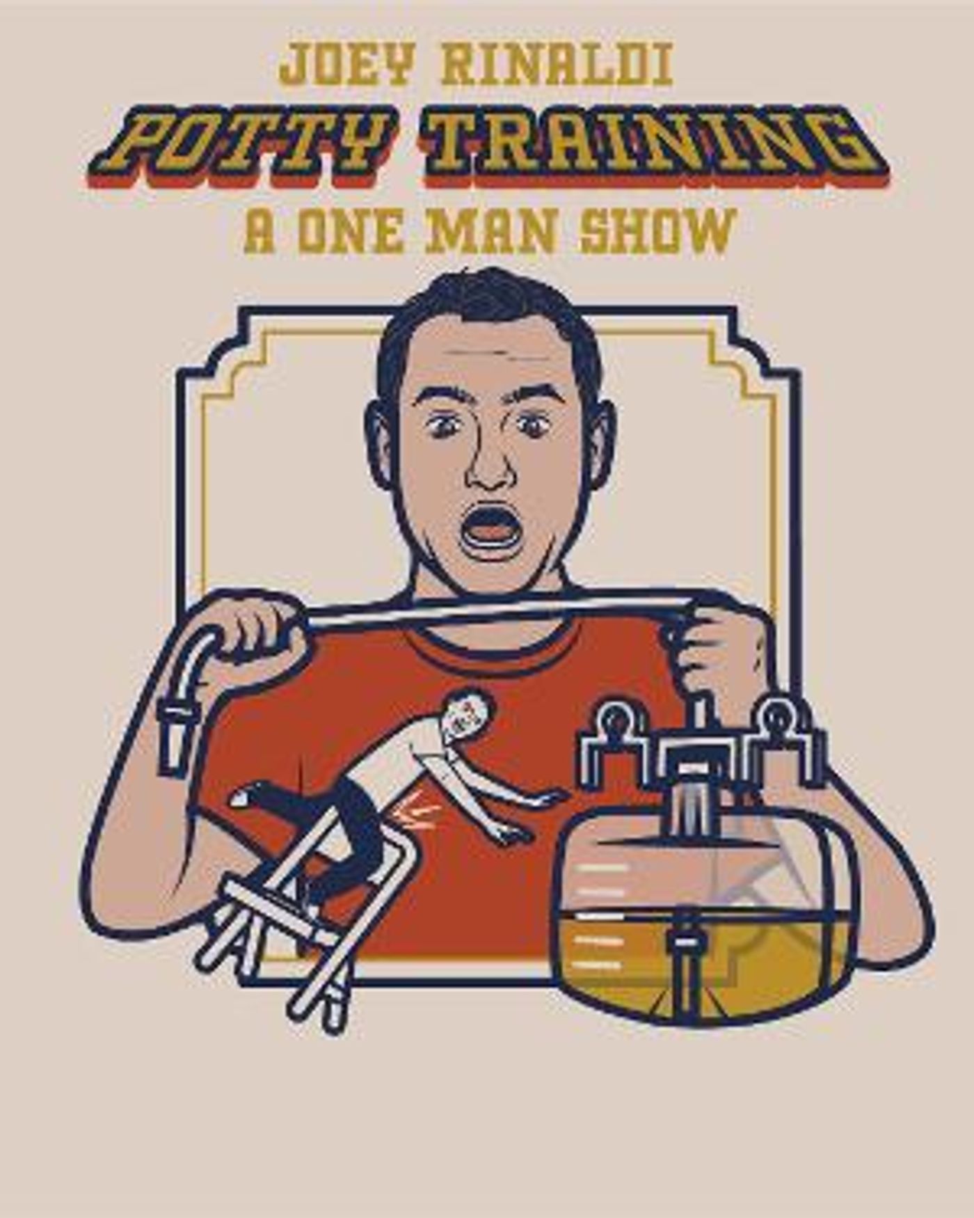 Comedian Joey Rinaldi Shares His Near Death Experience In His Off-Broadway Debut, POTTY TRAINING  Image