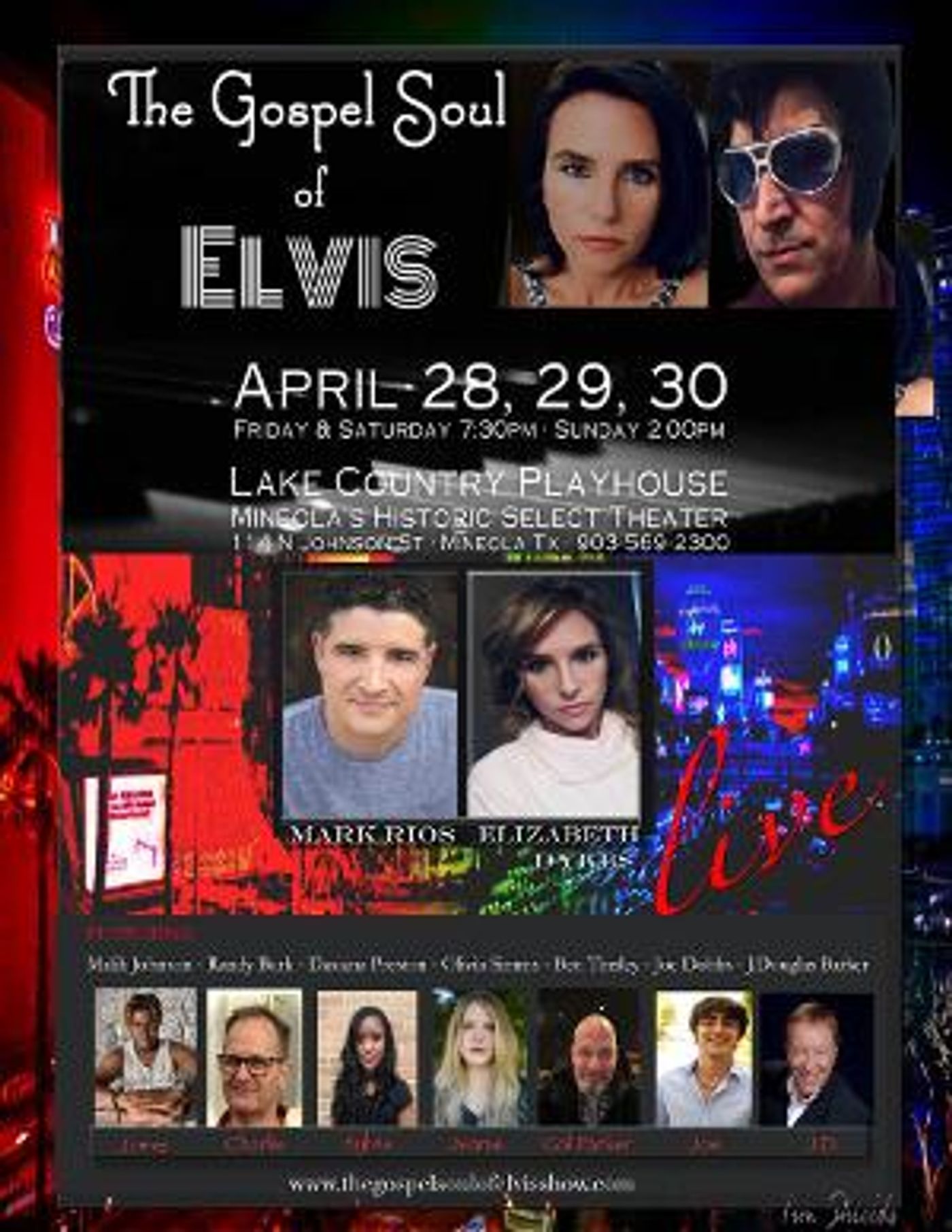 THE GOSPEL SOUL OF ELVIS to be Presented at Lake Country Playhouse This Month  Image