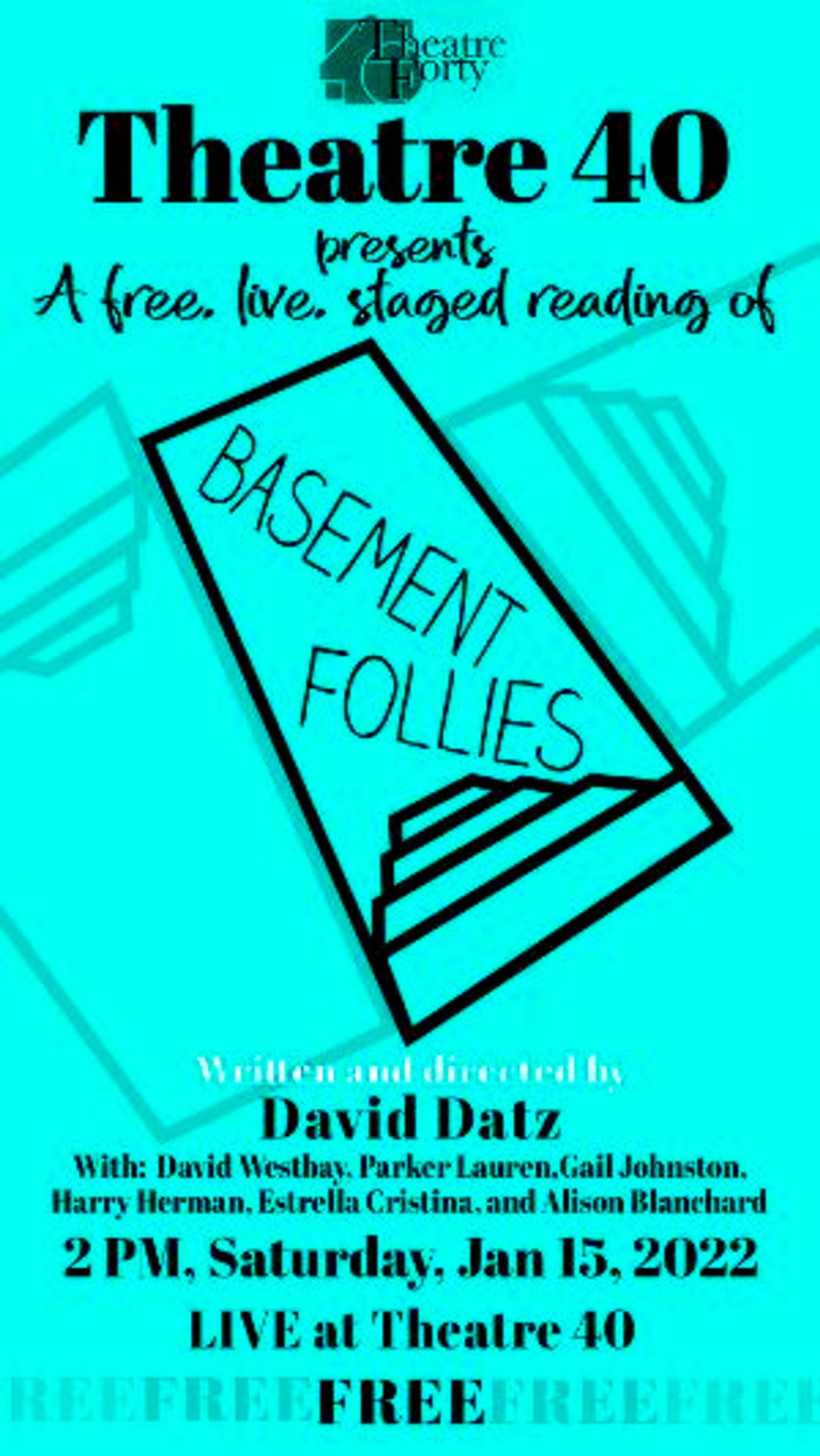 BASEMENT FOLLIES to be Presented in January at Theatre 40  Image