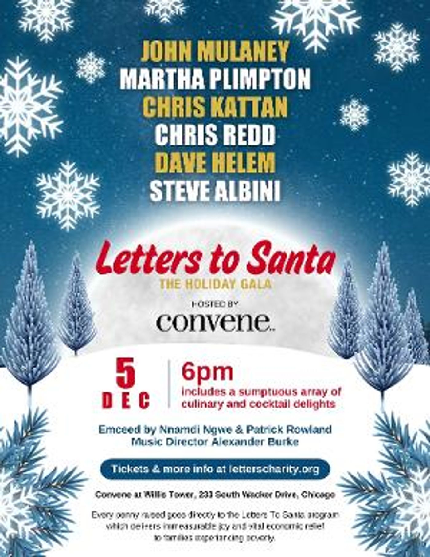 John Mulaney & More to Join Letters To Santa's Inaugural Holiday Gala  Image