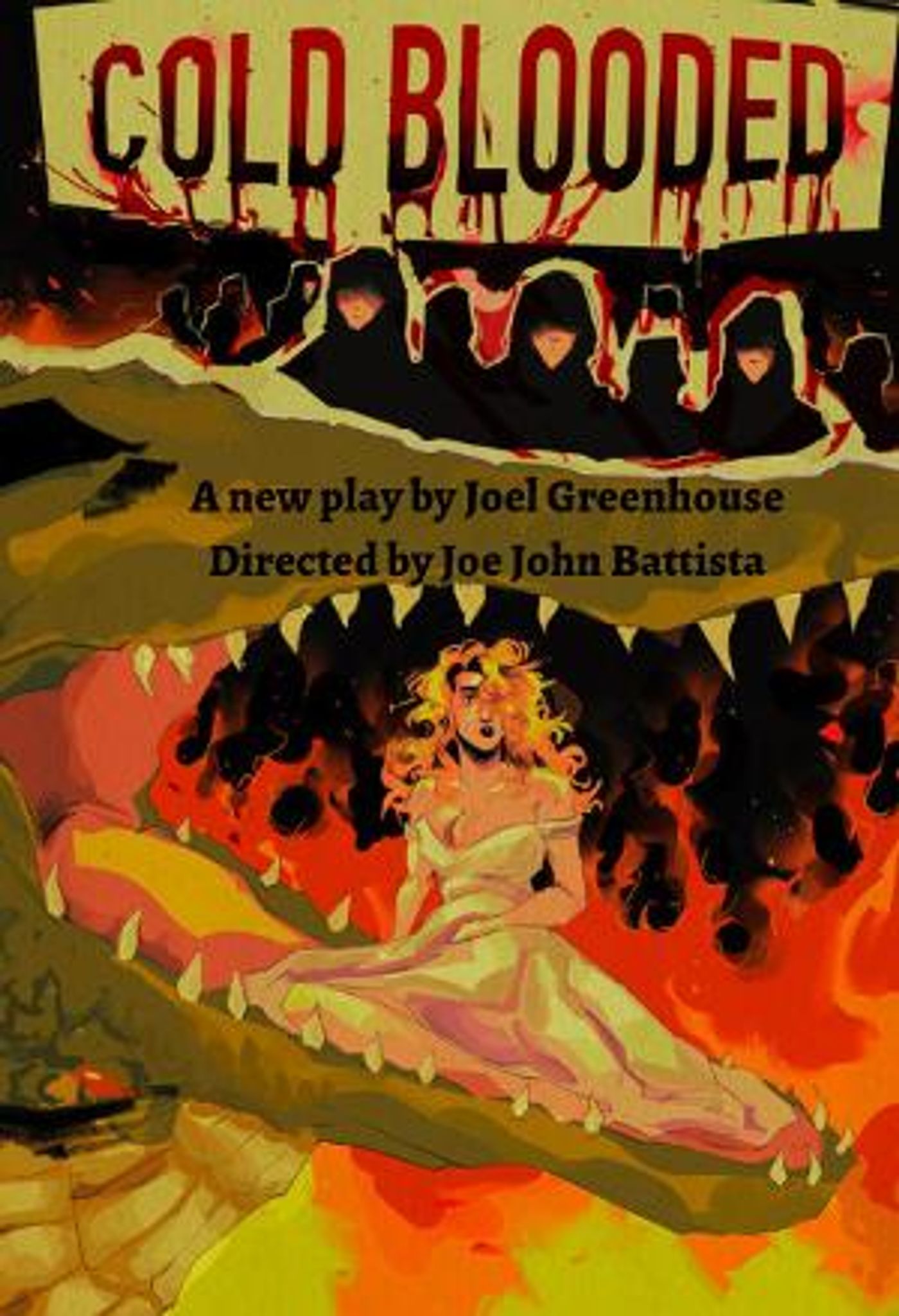 World Premiere of Joel Greenhouse's COLD BLOODED to be Presented at Theater For The New City in November  Image