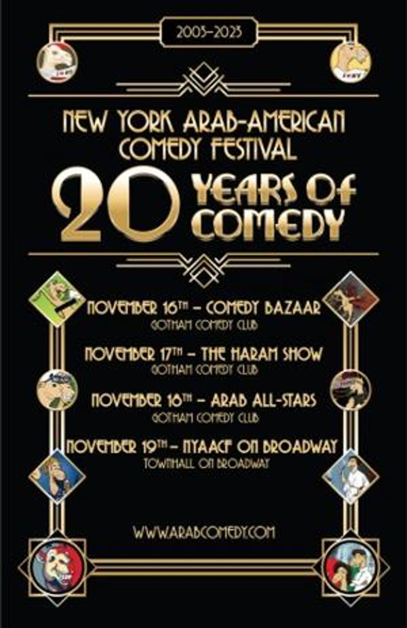 Arab American Comedy Festival Celebrates 20th Anniversary with National Tour  Image