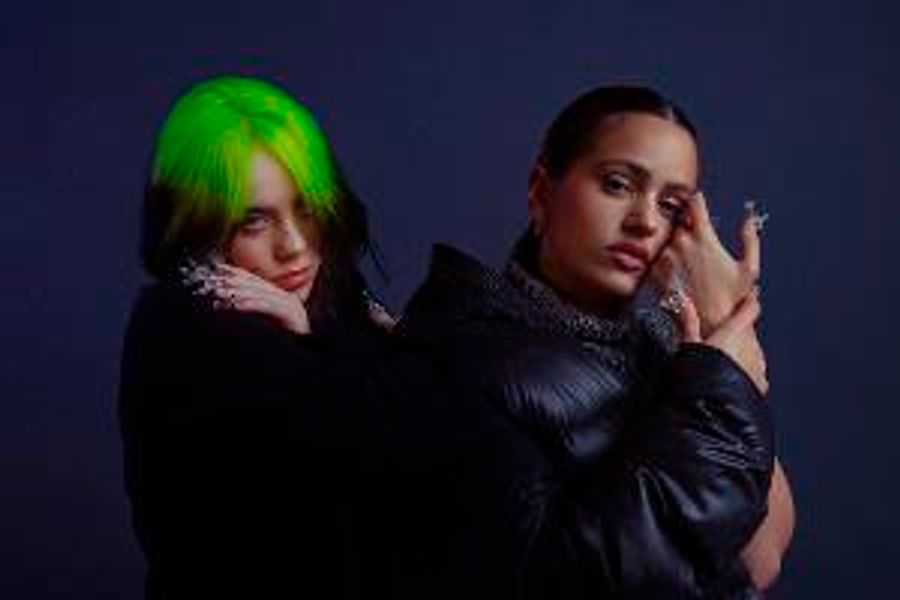 Billie Eilish & Rosalia Join for 'Los Vas A Olvidar' Image