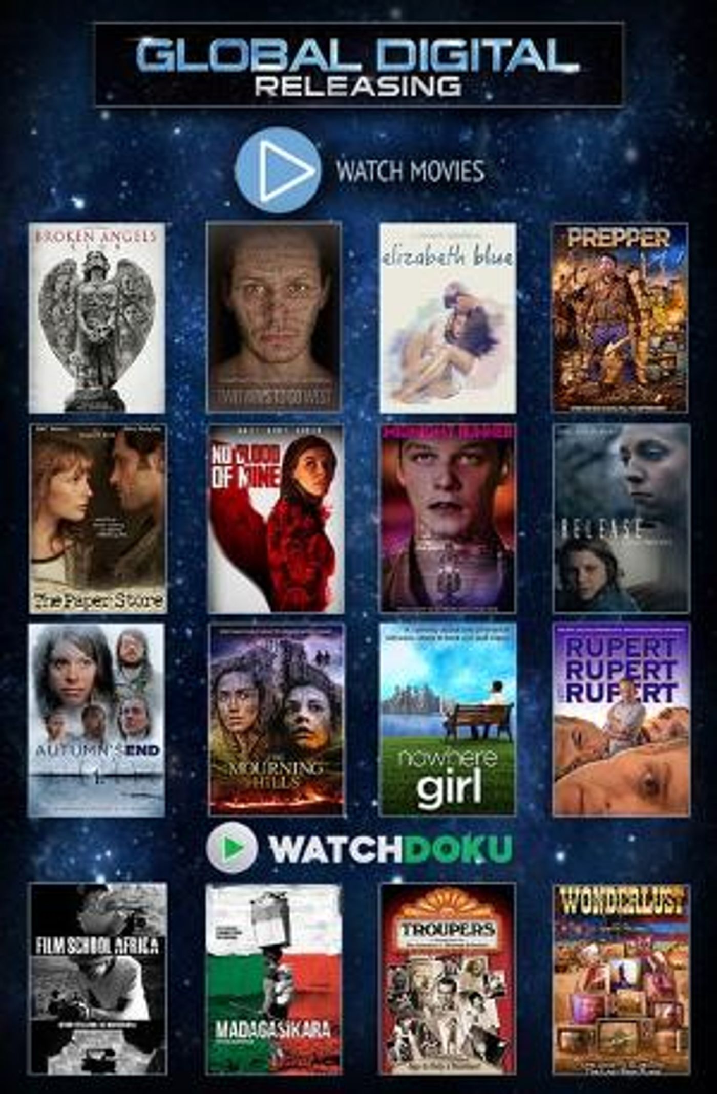 Global Digital Releasing Teams With AVOD Channels For Sixteen Film Release  Image