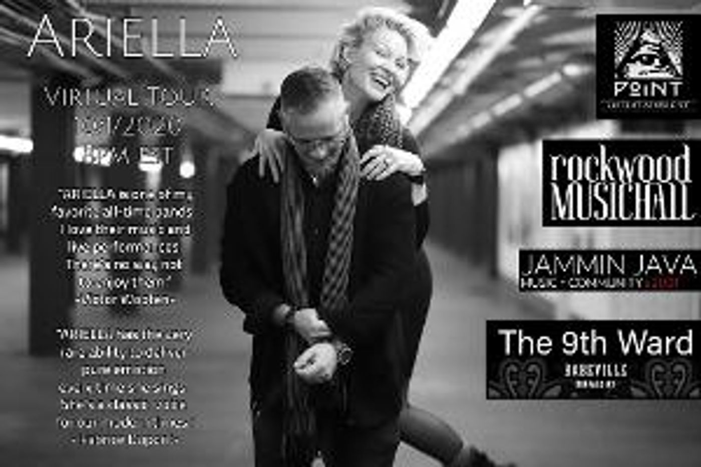 Latin-Infused Jazz Duo ARIELLA Announce Simultaneous 4-City Virtual Tour  Image